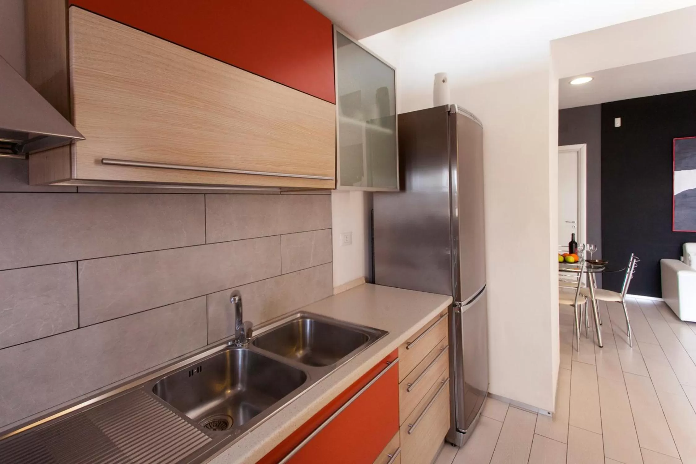 Kitchen/Kitchenette in Villino Erminia - Seaside Art b&b