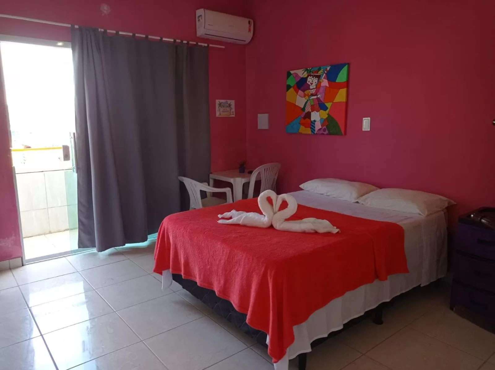 Bedroom, Bed in Pousada Recanto Canaã