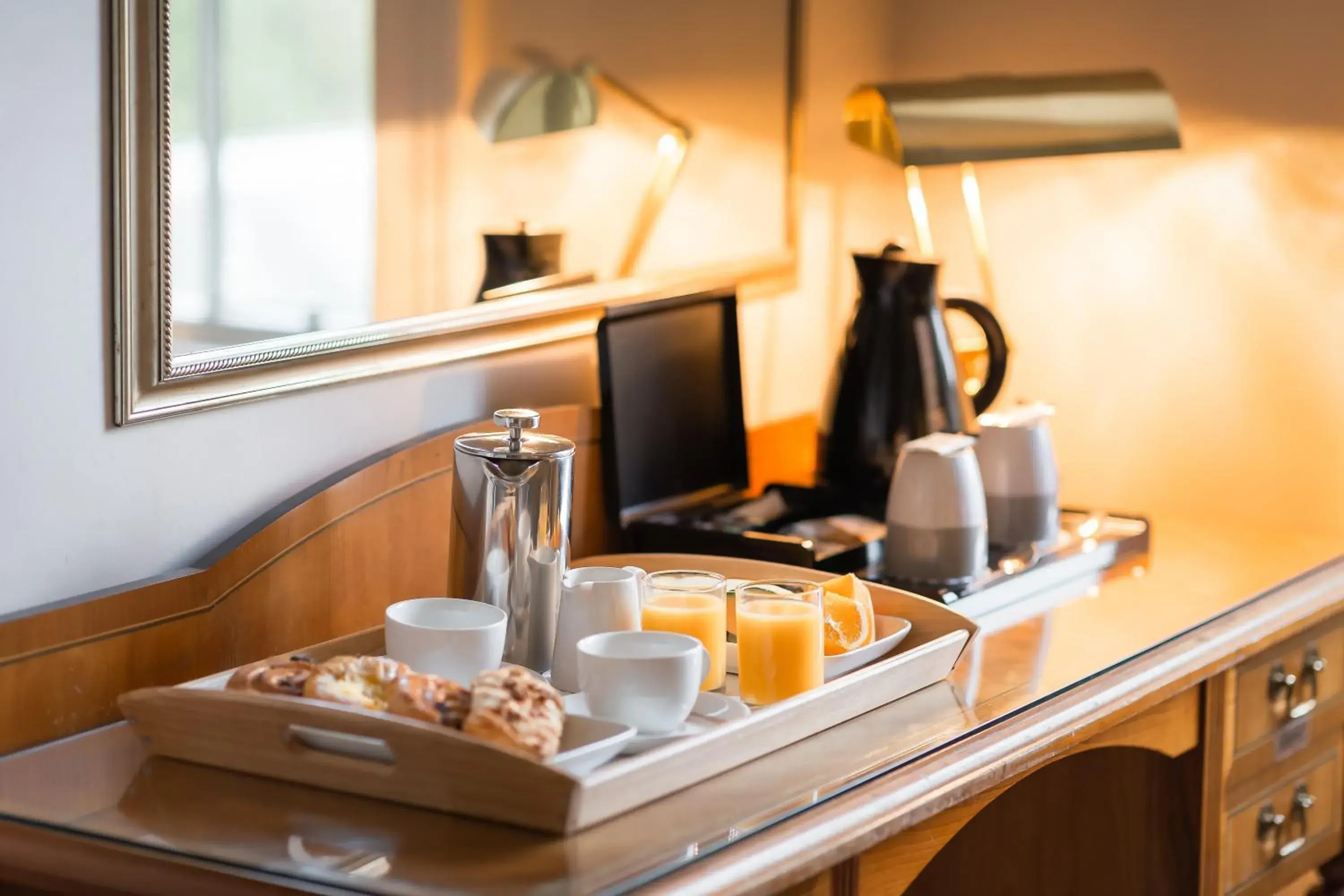 Continental breakfast in Carberry Tower Mansion House and Estate Continental breakfast in Carberry Tower Mansion House and Estate