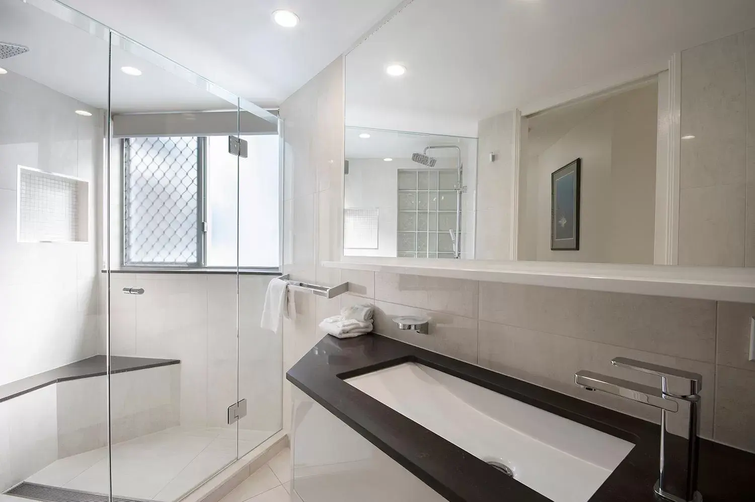 Bathroom in Malibu Apartments