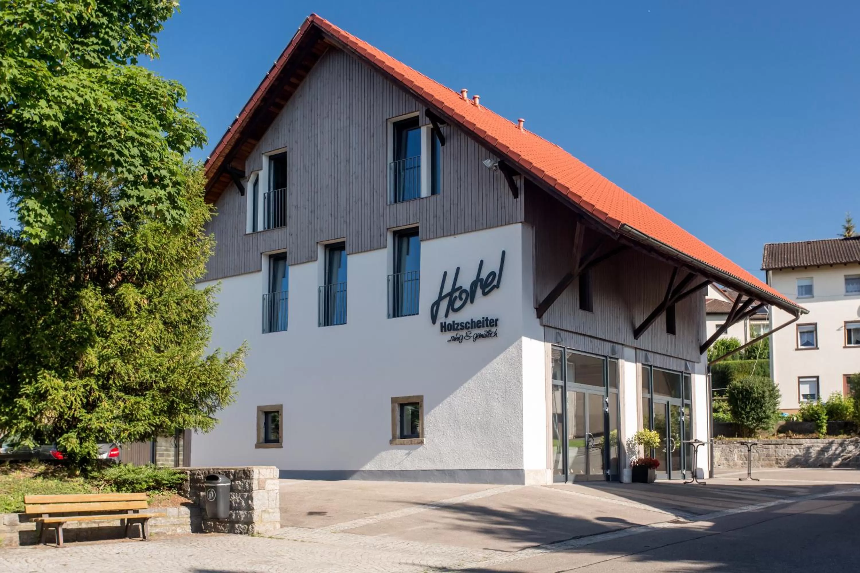 Property building in Hotel Holzscheiter