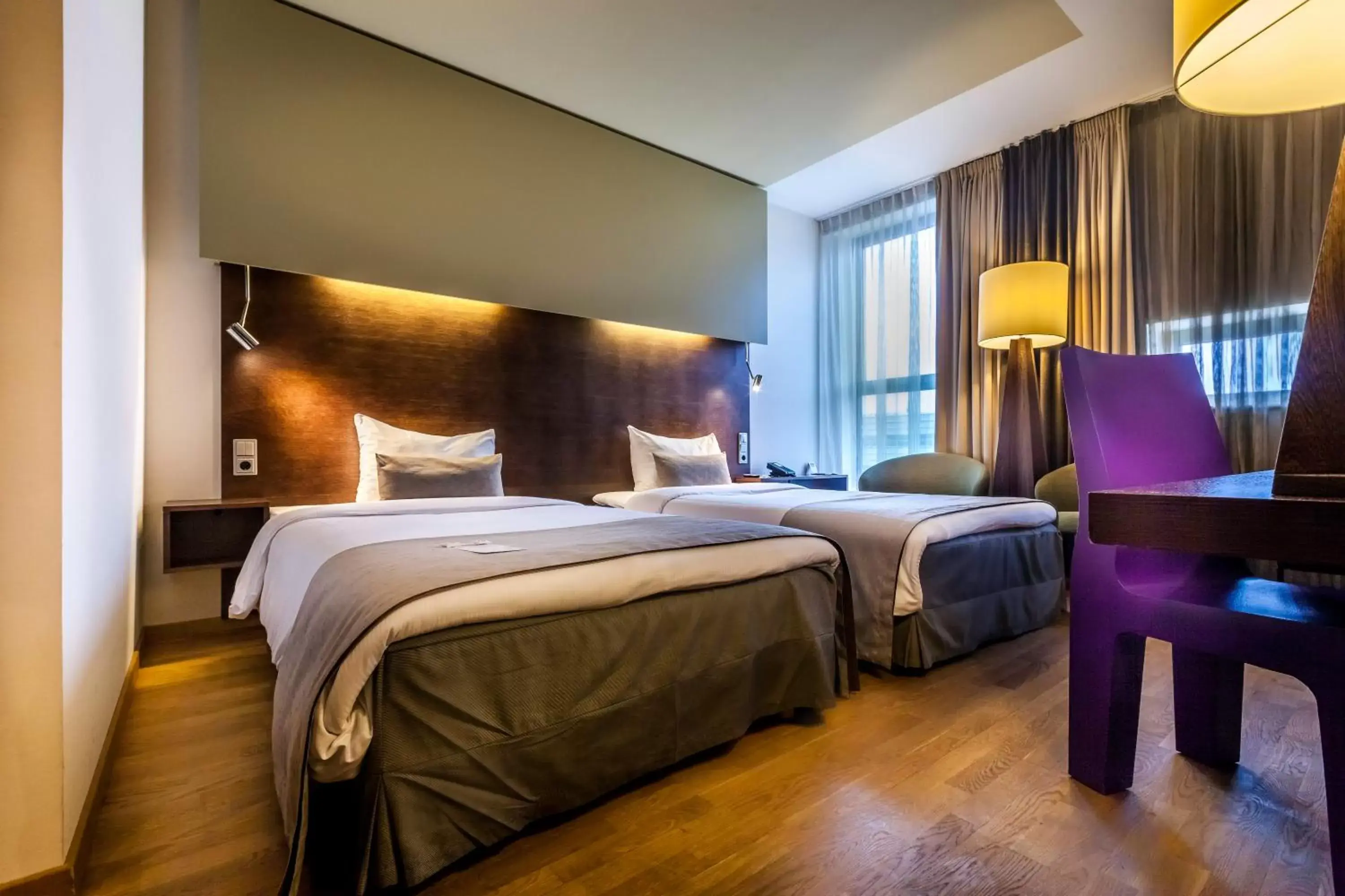 Bed in Dutch Design Hotel Artemis