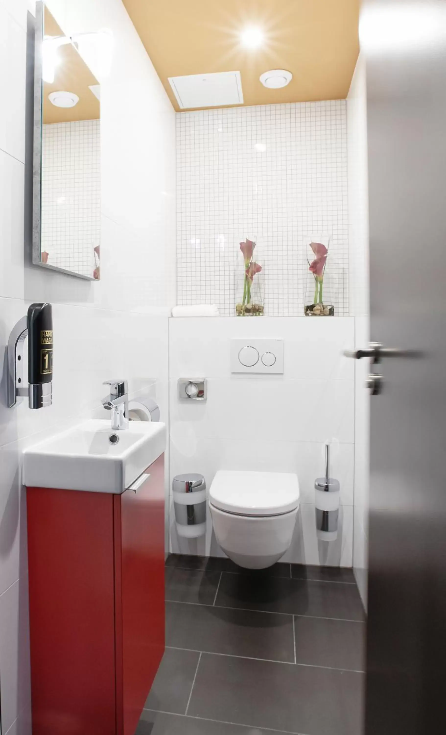 Toilet, Bathroom in Trans World Hotel Donauwelle