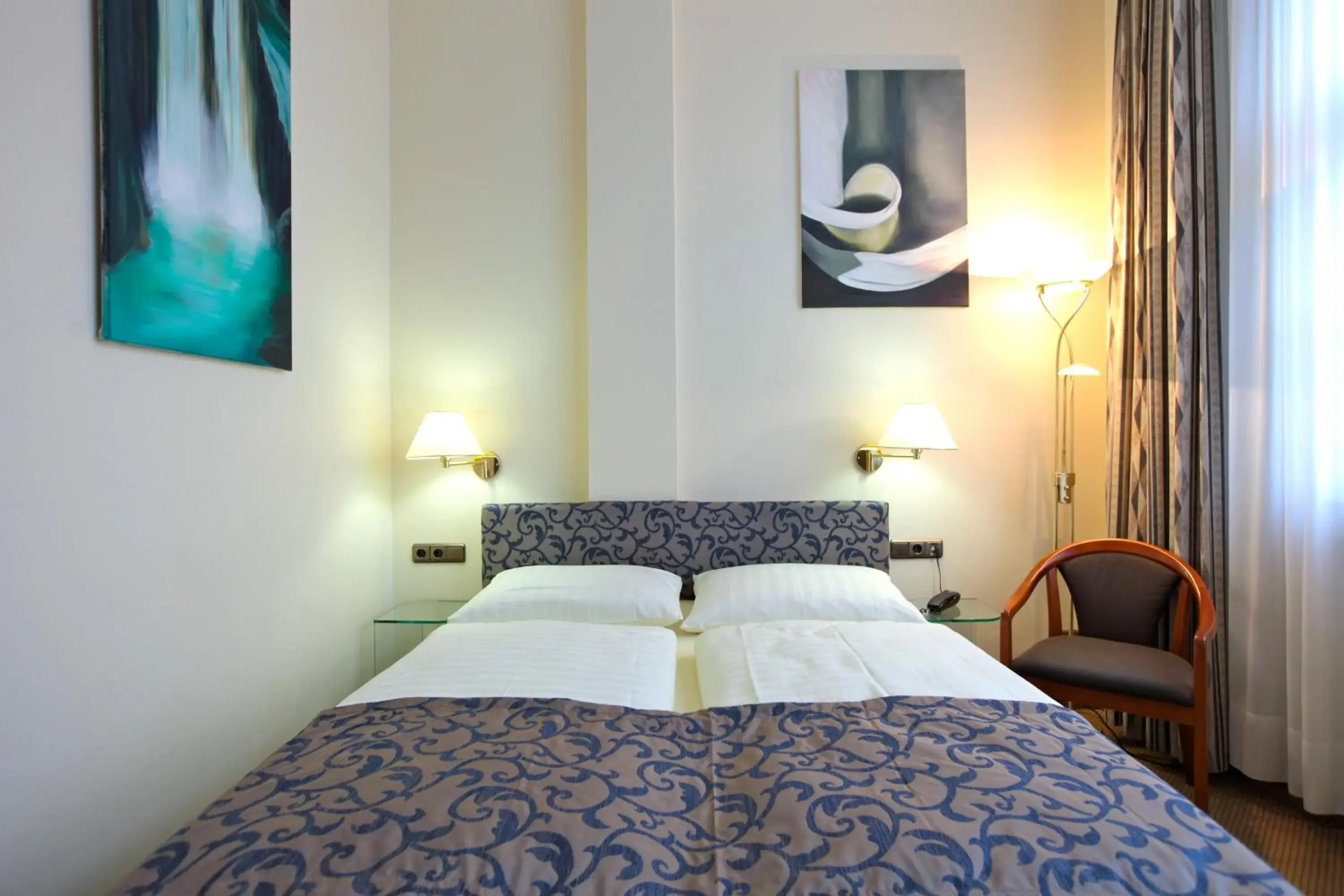 Bed in Hotel Viktoria Bed in Hotel Viktoria