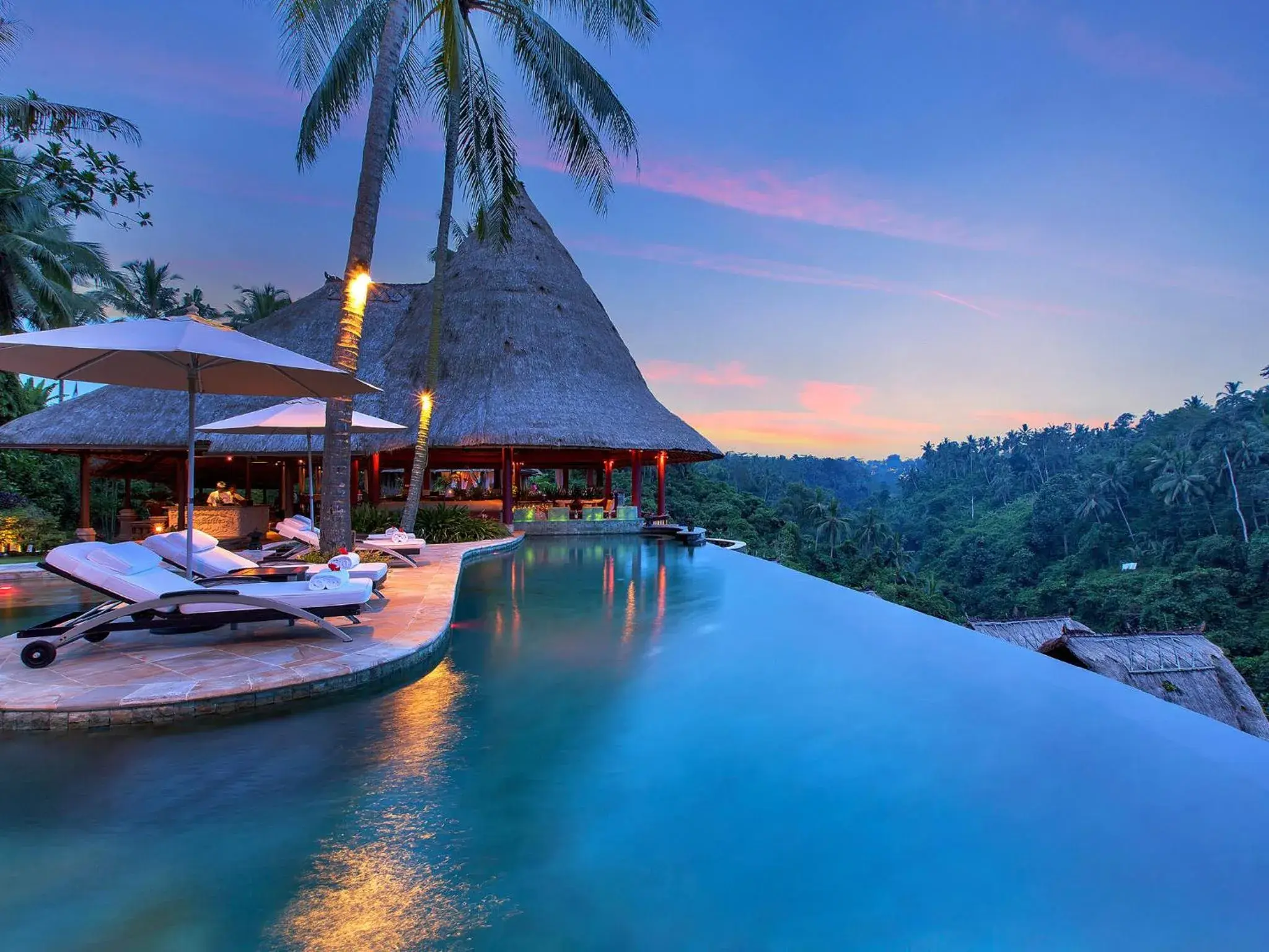 View (from property/room), Swimming Pool in Viceroy Bali