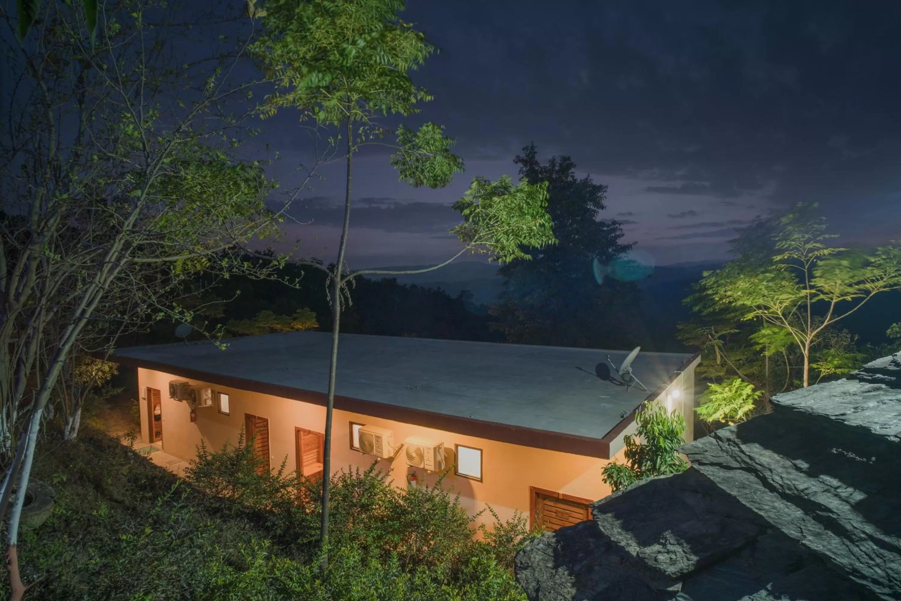 Property building in LaHermitage Resort