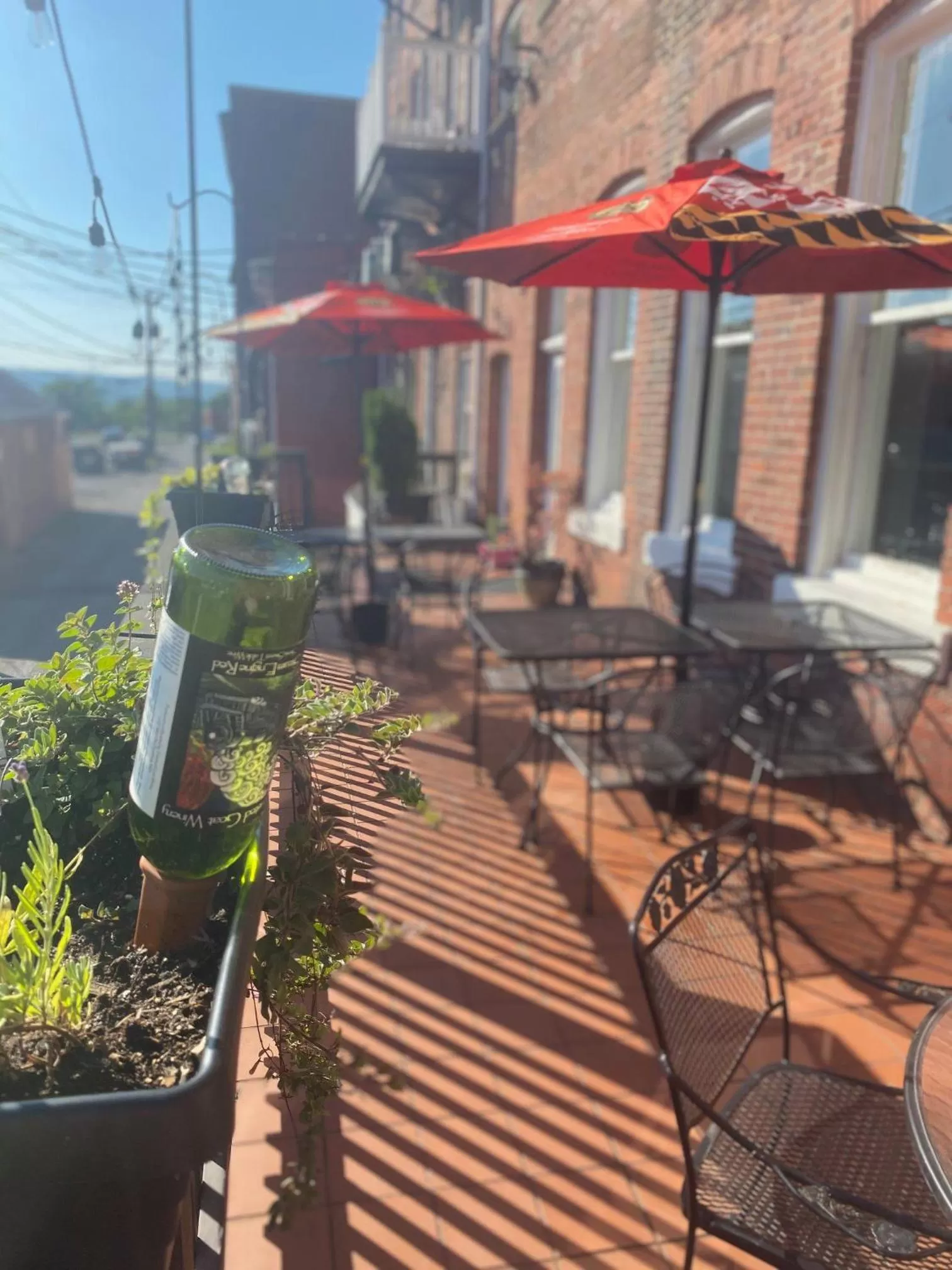 Balcony/Terrace, Restaurant/Places to Eat in Hotel Gunter