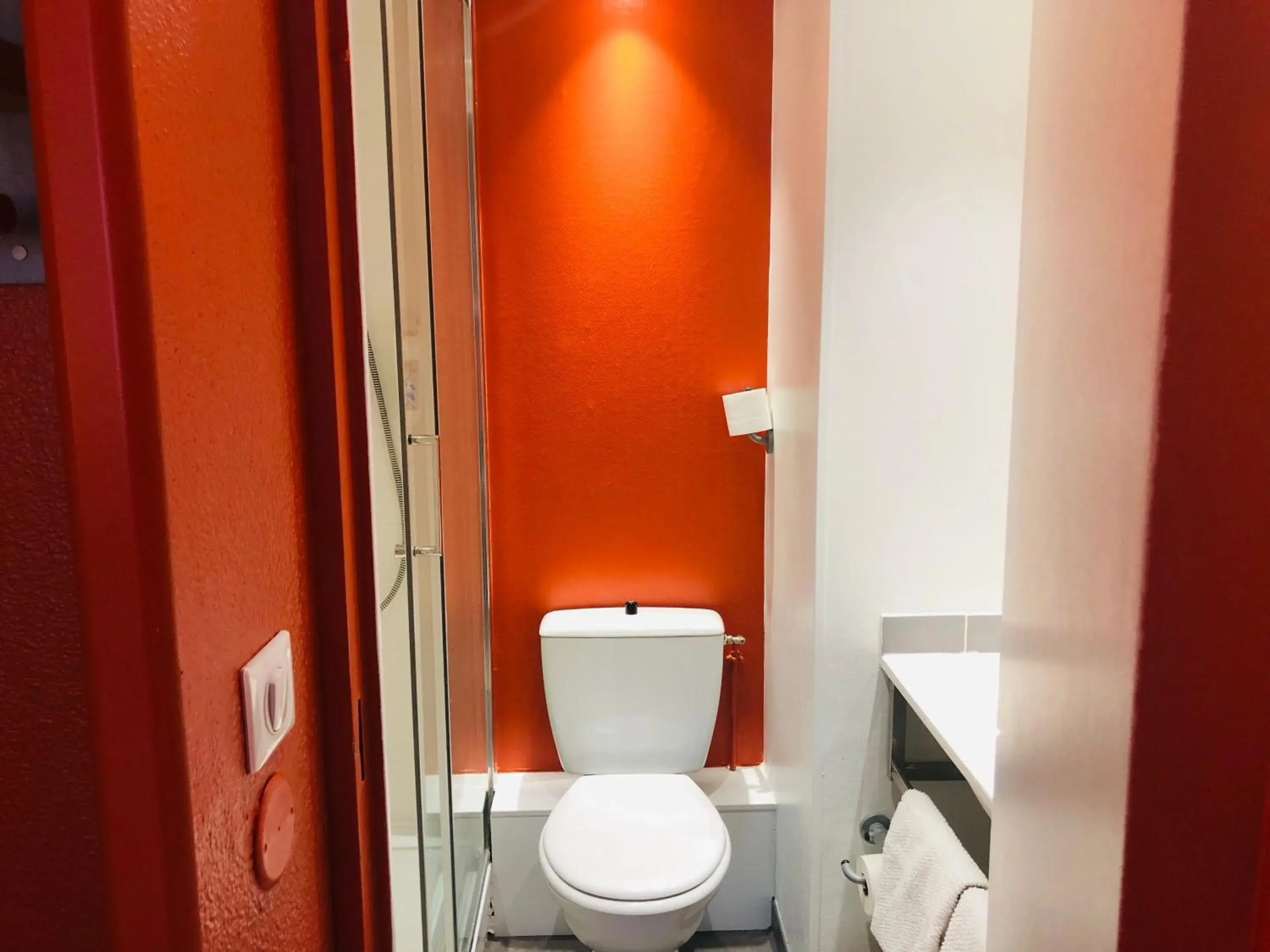 Shower, Bathroom in ibis budget Paris Porte de Montreuil