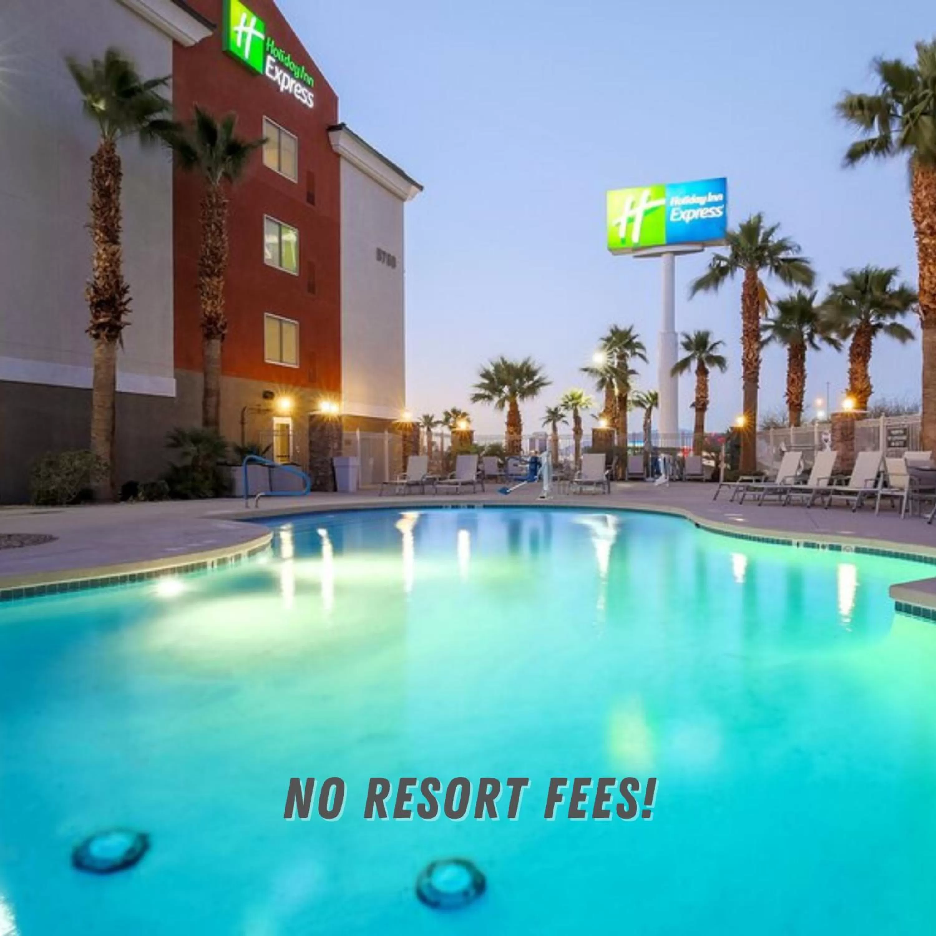 Swimming pool in Holiday Inn Express Las Vegas Stadium Area by IHG