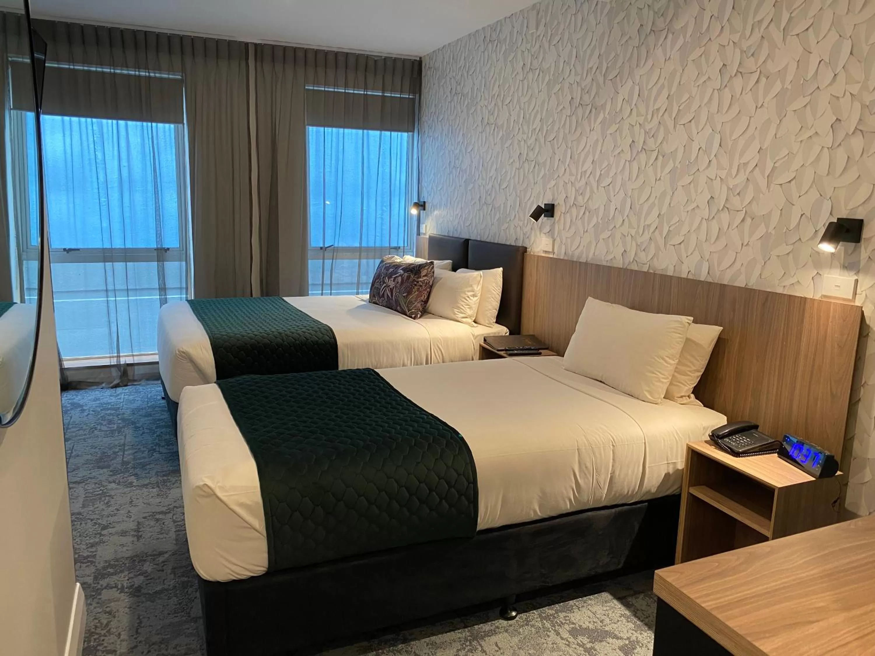 Bed in Trinity Hotel