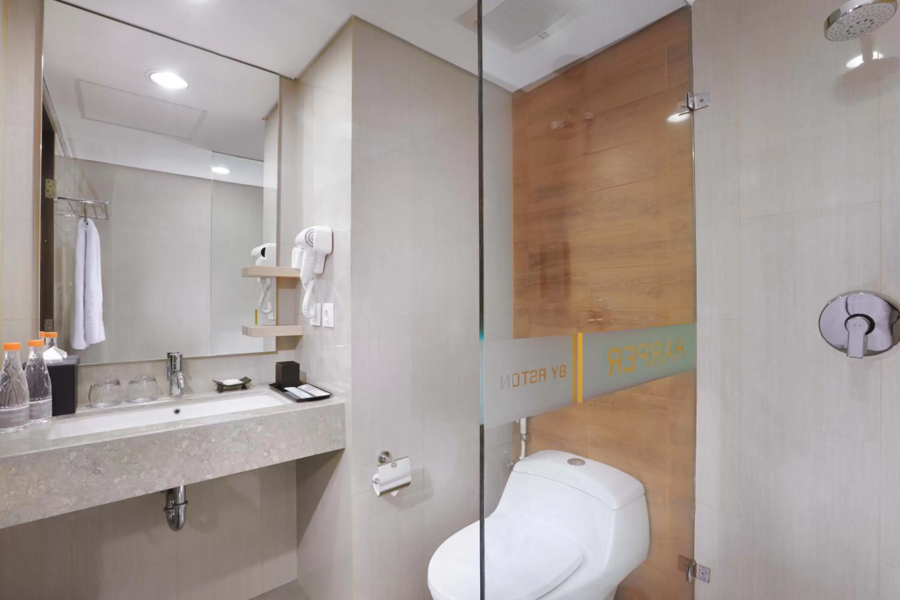 Bathroom in Harper MT Haryono by ASTON