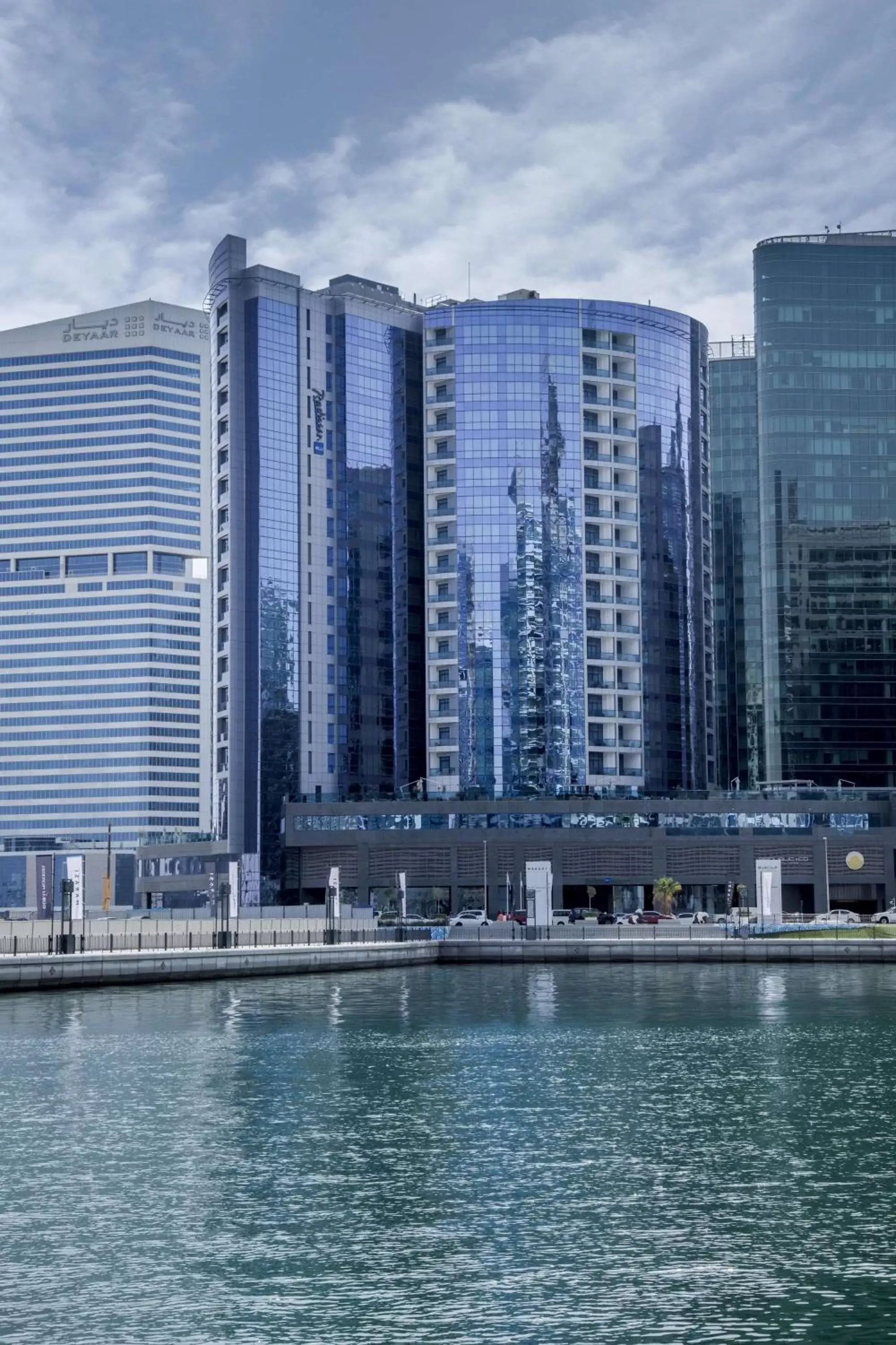Property building in Radisson Blu Hotel, Dubai Waterfront