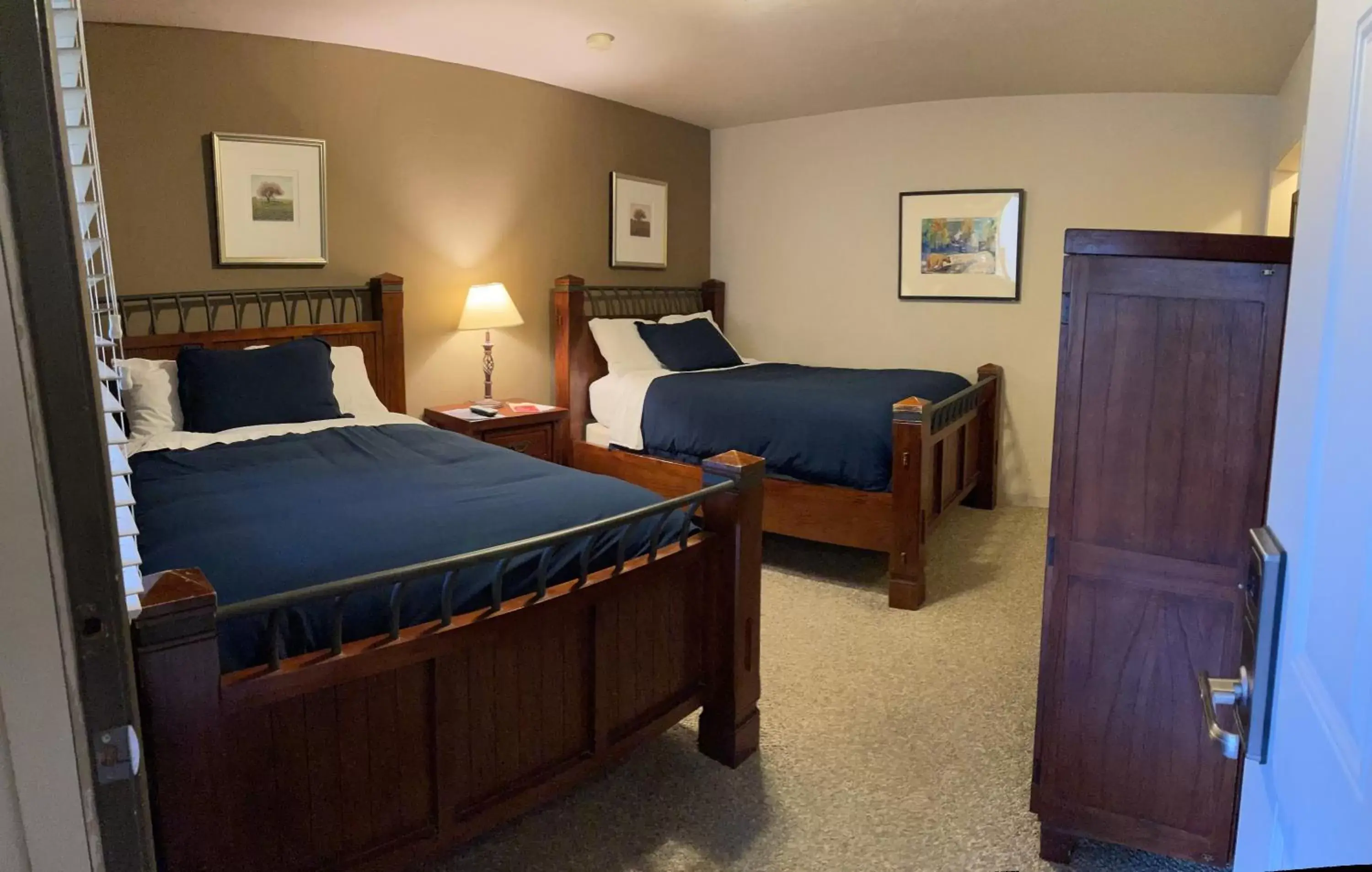 Bed in Sierra Woods Lodge Bed in Sierra Woods Lodge