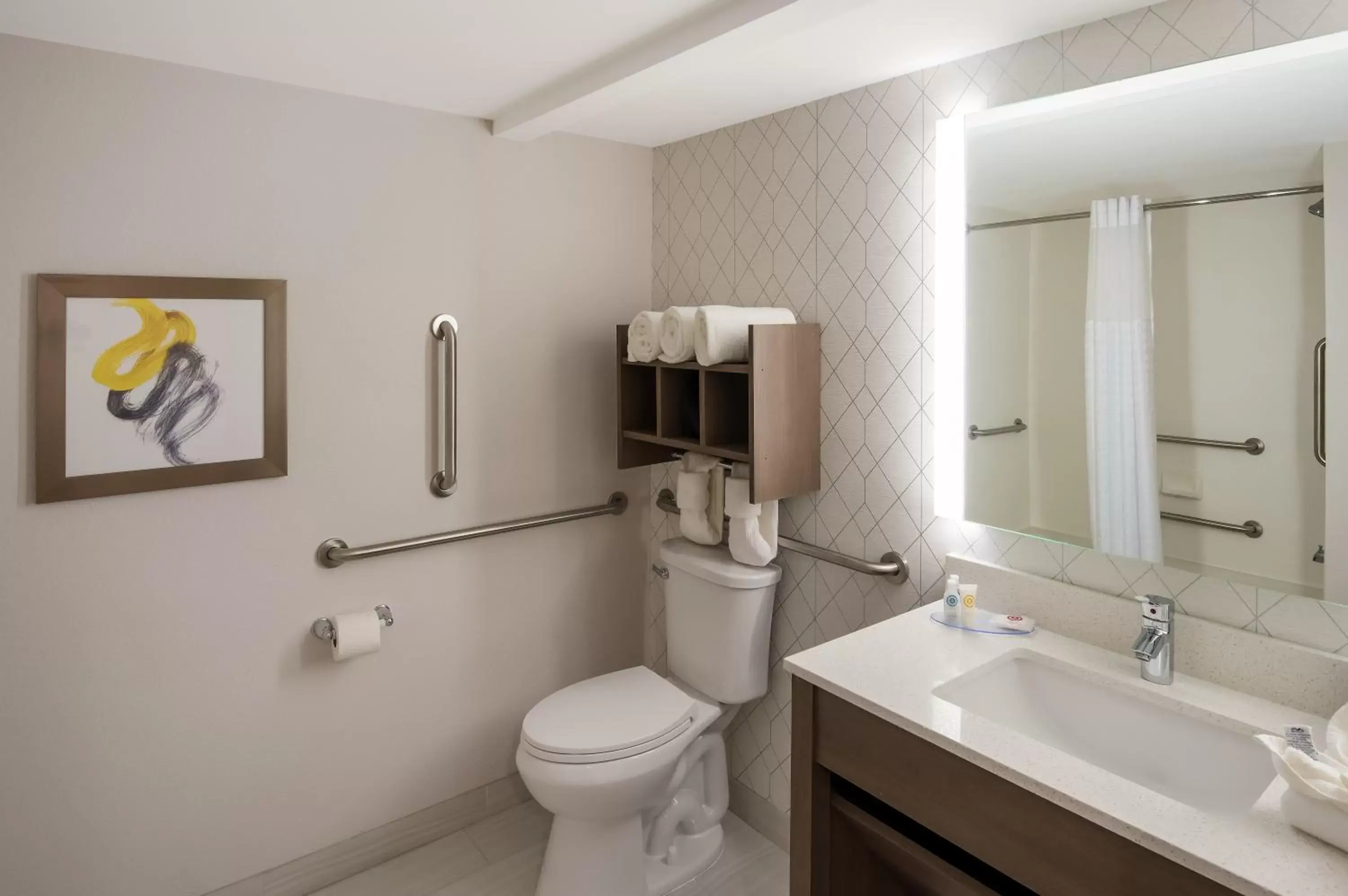 Toilet, Bathroom in Comfort Inn & Suites Fishers - Indianapolis