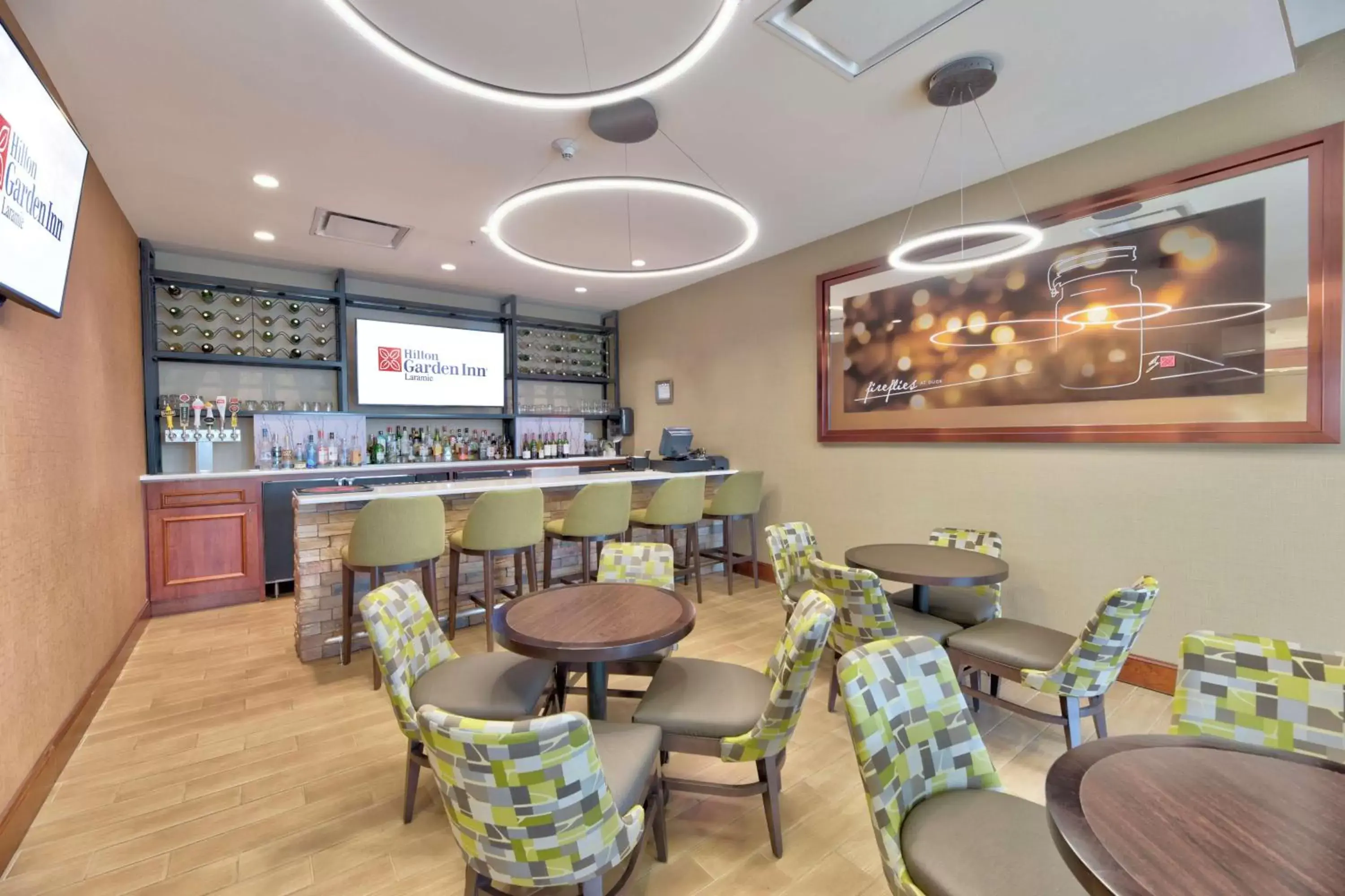 Lounge or bar, Restaurant/Places to Eat in Hilton Garden Inn Laramie