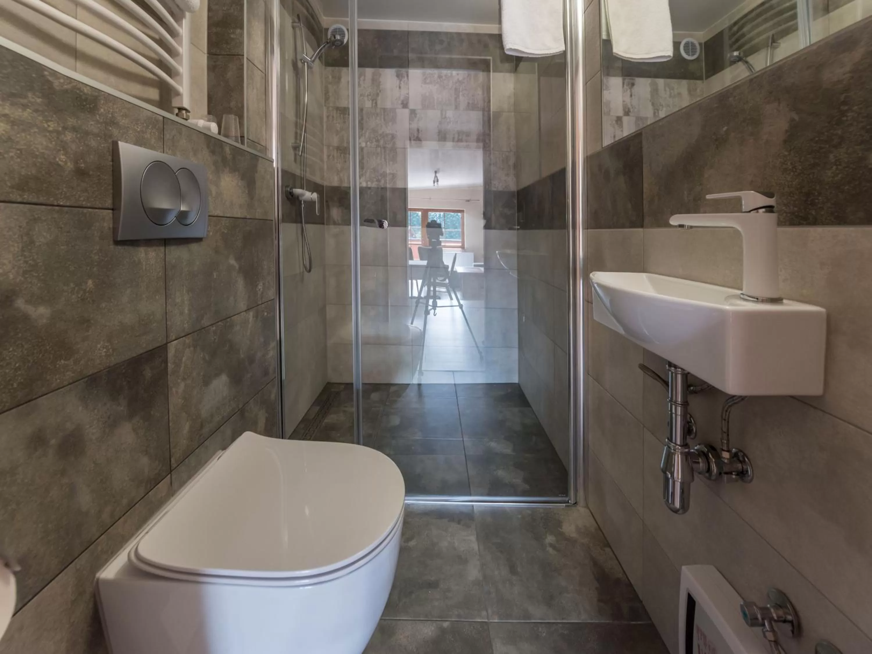 Shower in Hotel Beskidzki Raj Medical SPA