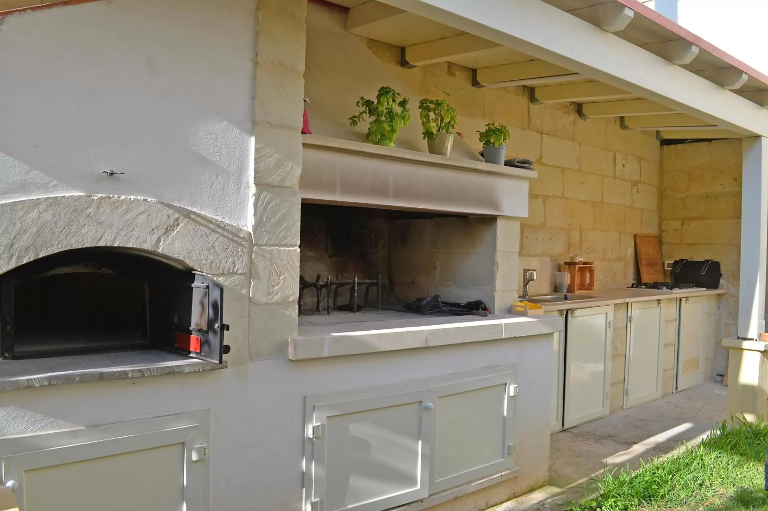 BBQ Facilities in B&B Gianmarti Suite