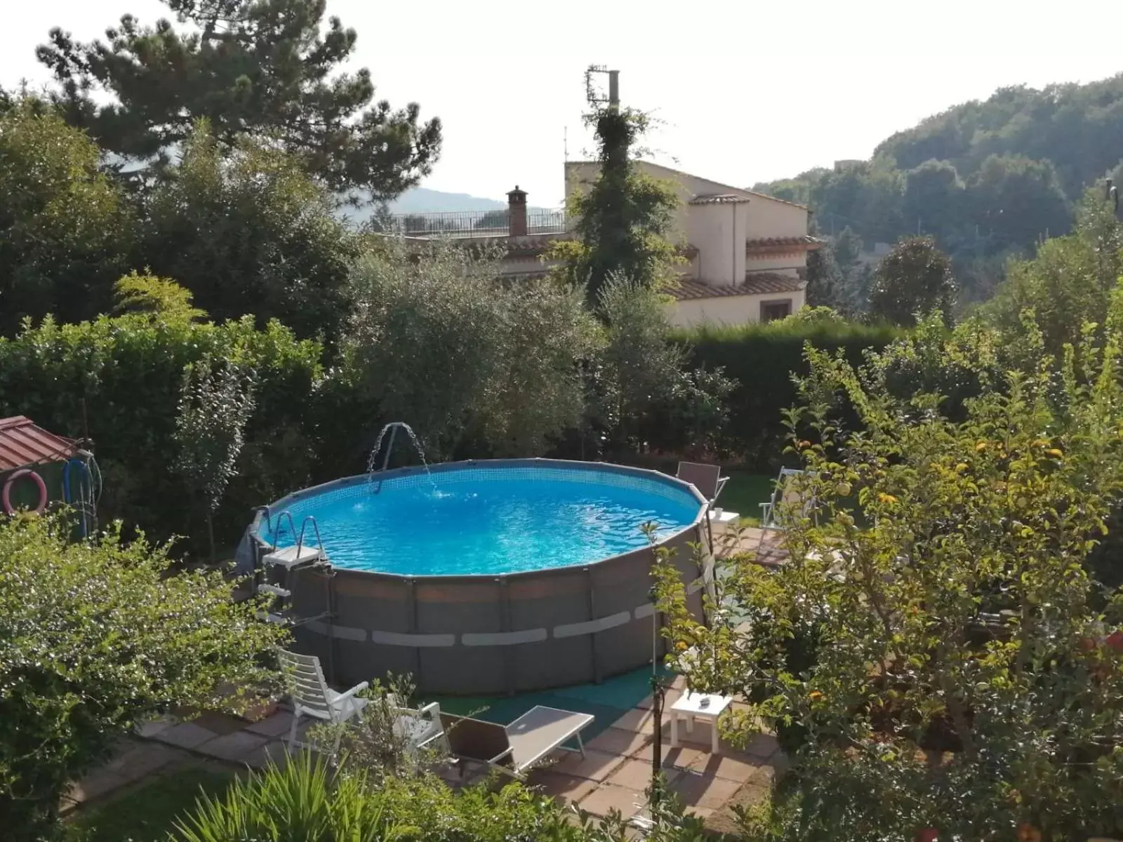 Solarium, Swimming Pool in Green Paradise Affittacamere