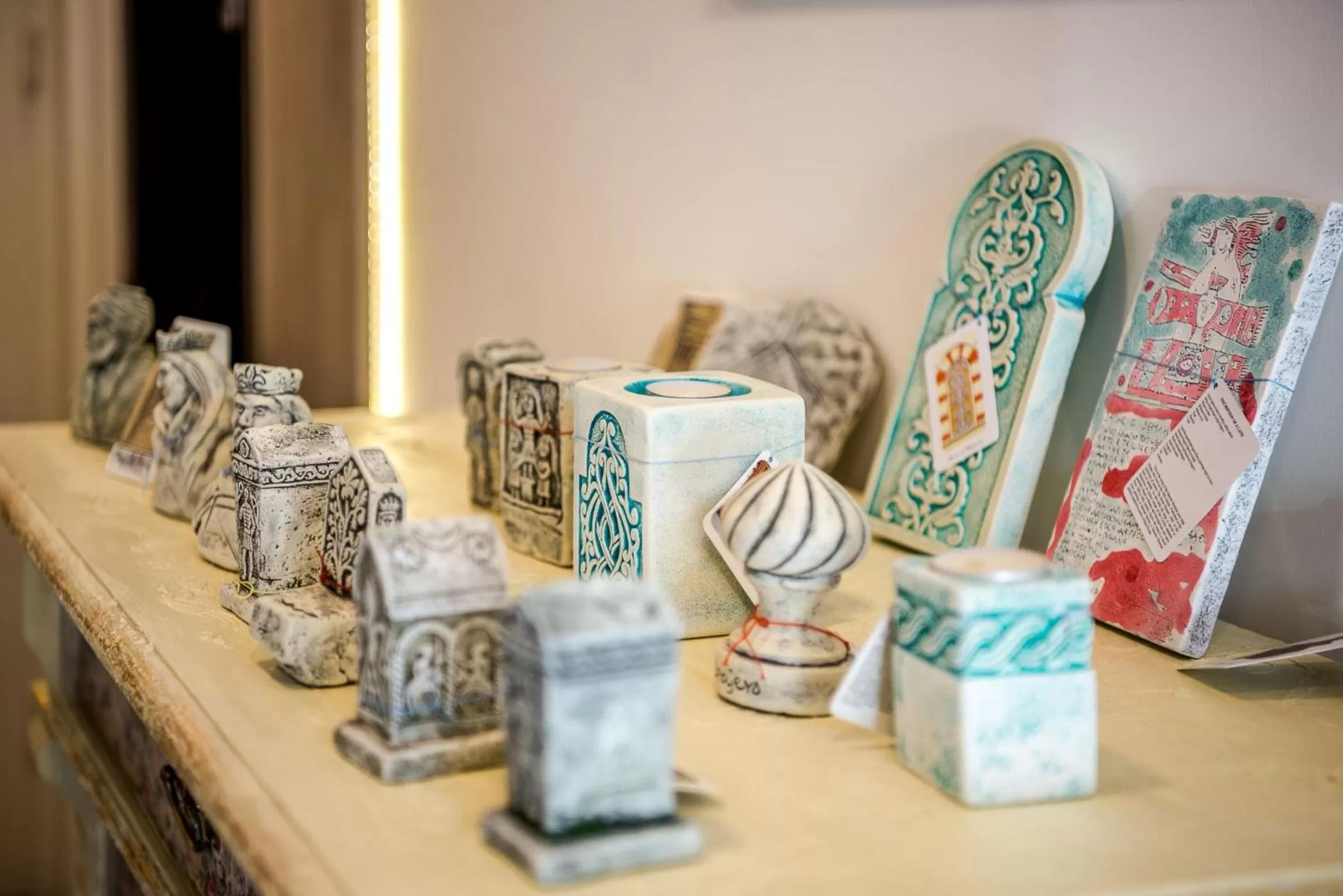 Decorative detail in Heritage Hotel Gate of Sarajevo