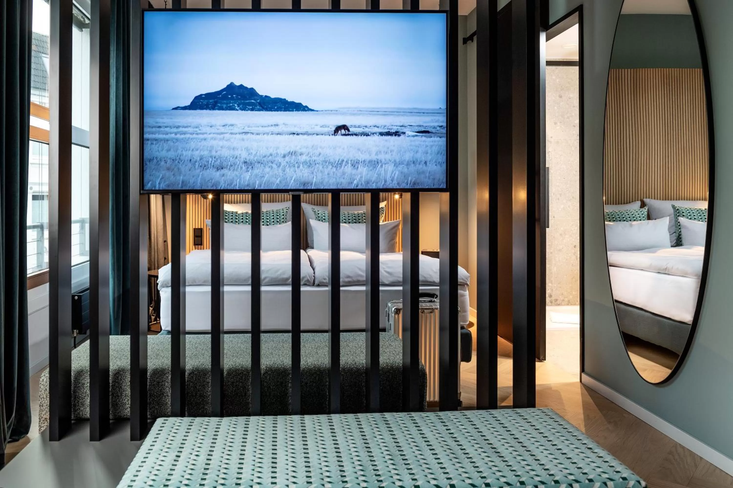 Bedroom, Bed in Clipper Boardinghouse - Hamburg-Michel