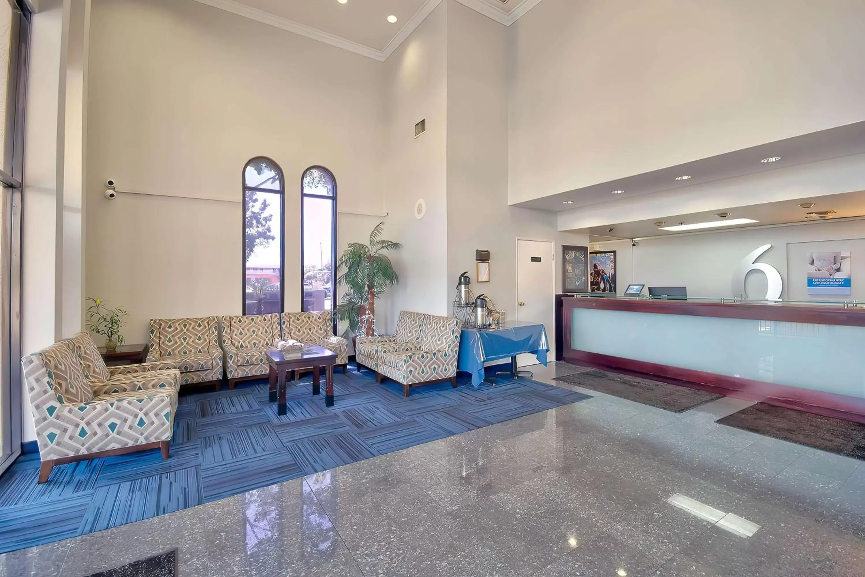 Lobby or reception, Lobby/Reception in Studio 6 Suites Lawndale, CA South Bay