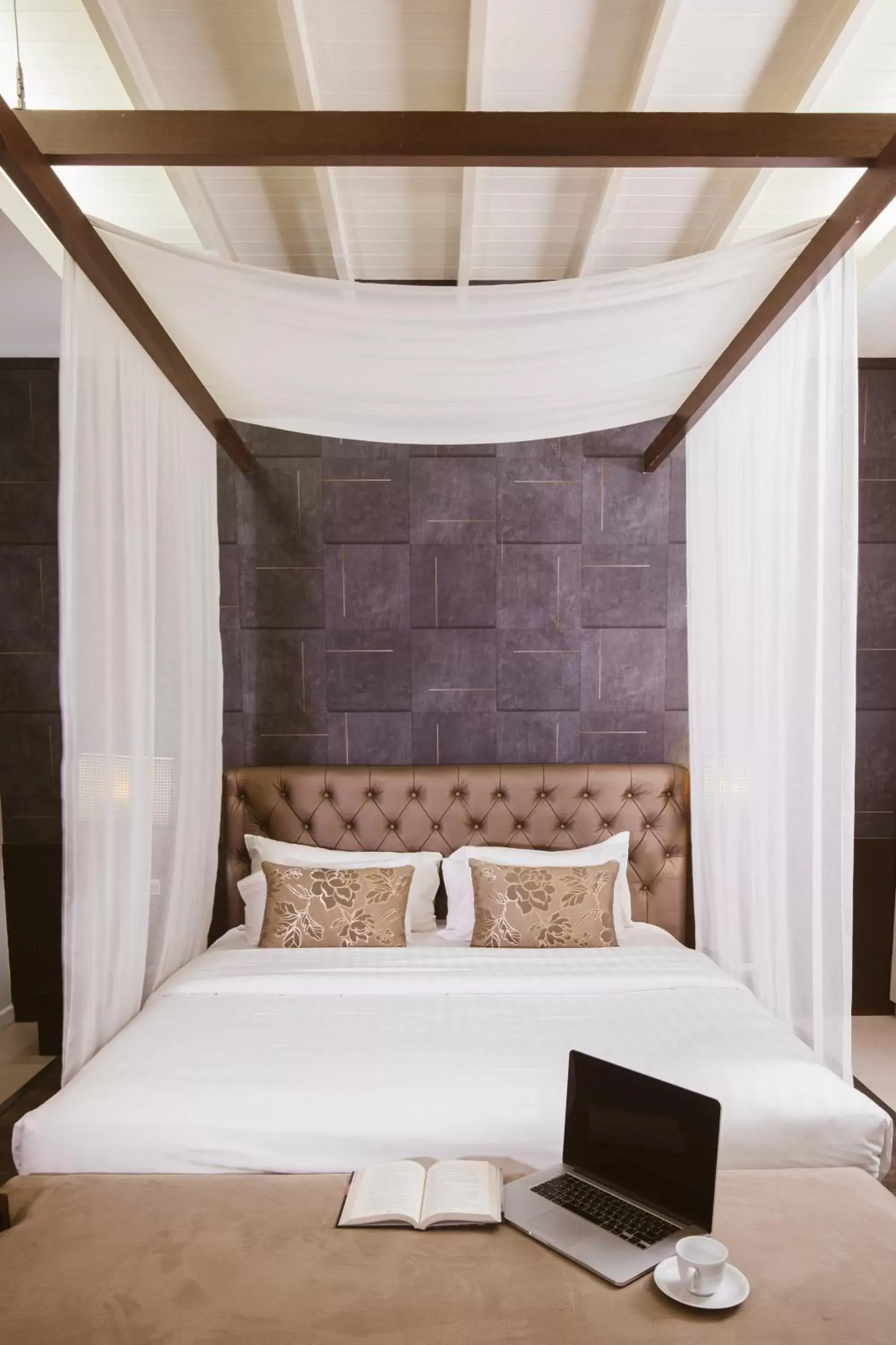 Bed in De Chai Colonial Hotel & Spa - SHA Plus
