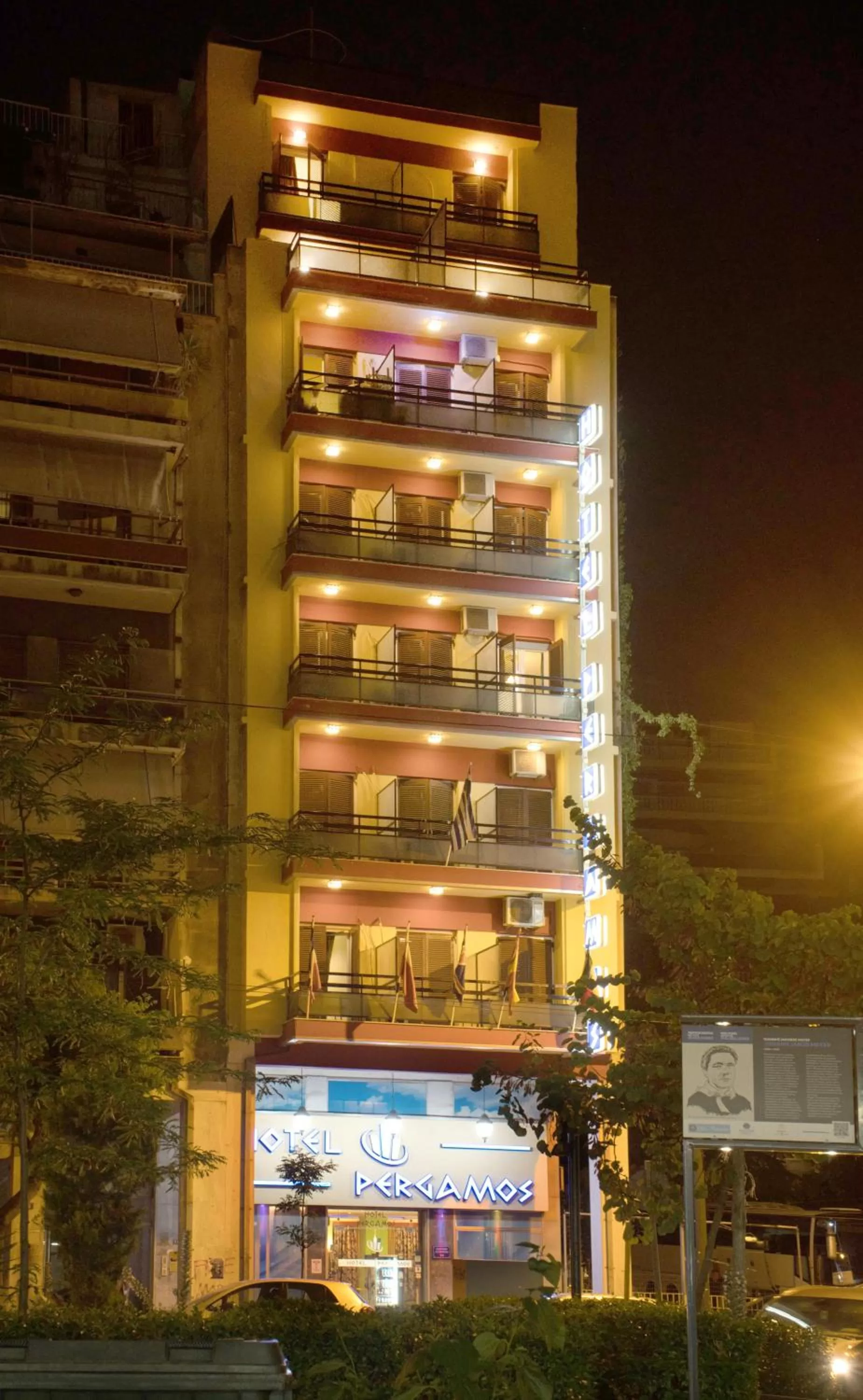Property building in Pergamos Hotel