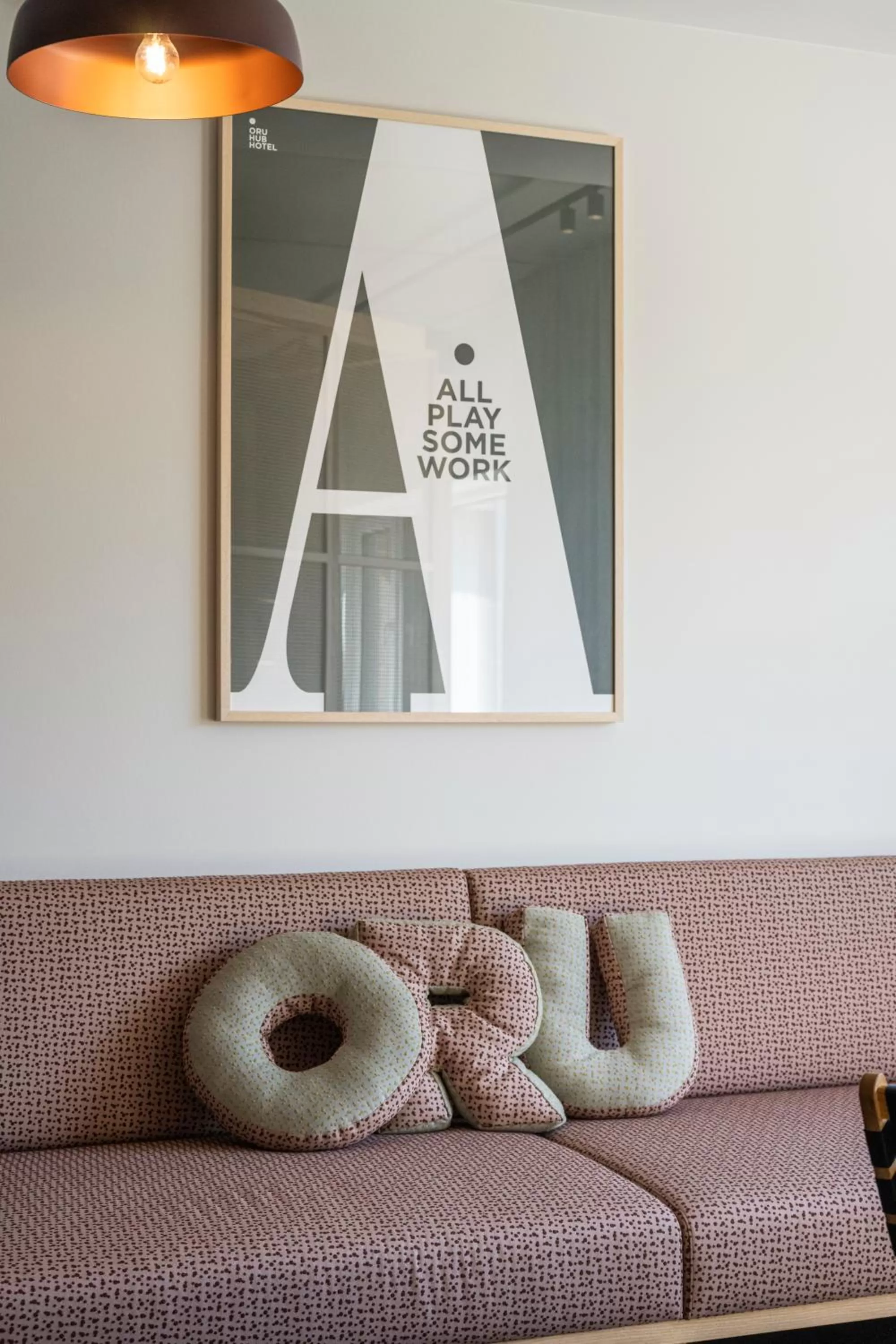 Decorative detail in Oru Hub Hotel Tallinn - Handwritten Collection