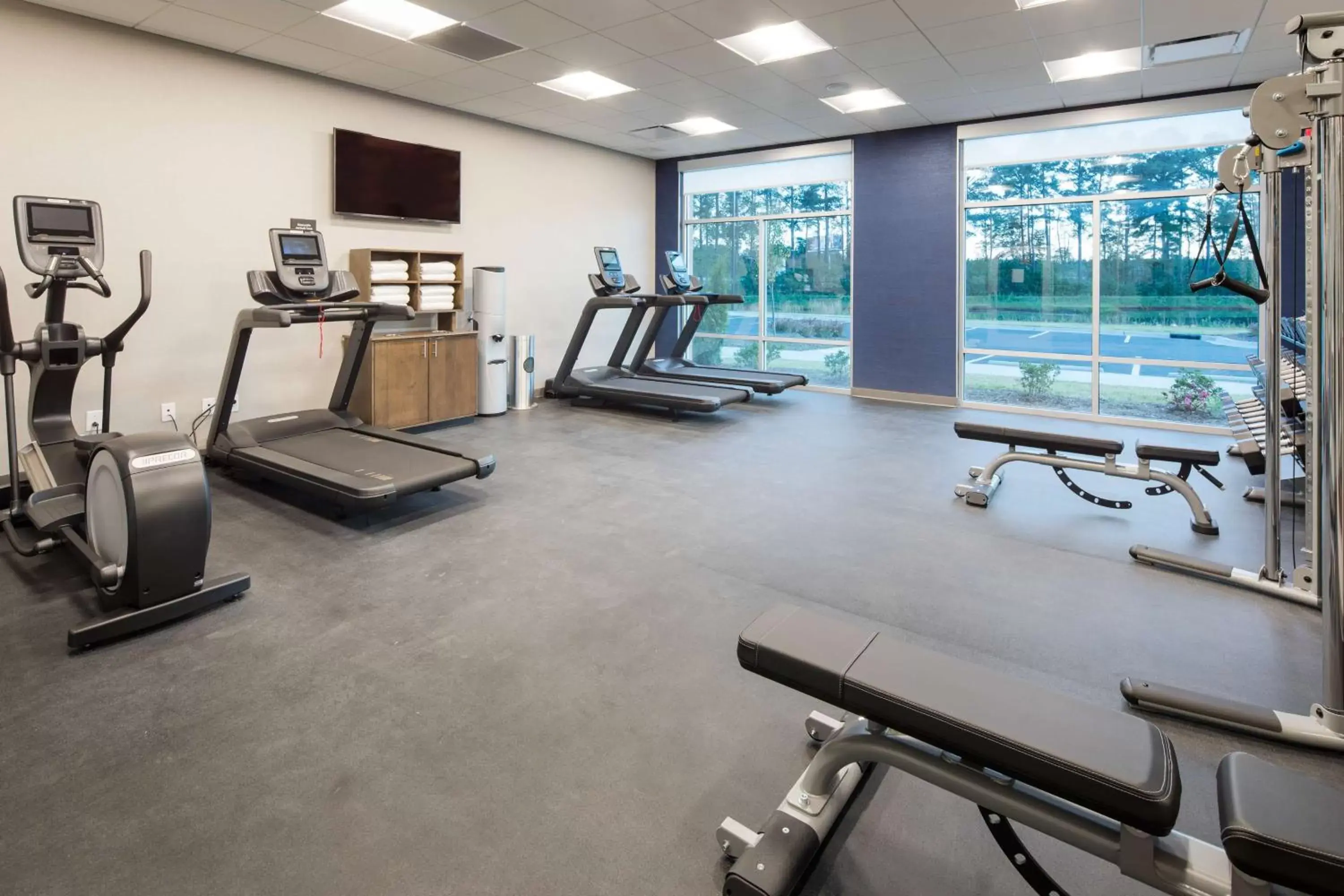 Fitness centre/facilities, Fitness Center/Facilities in Hampton Inn Smithfield Selma, NC