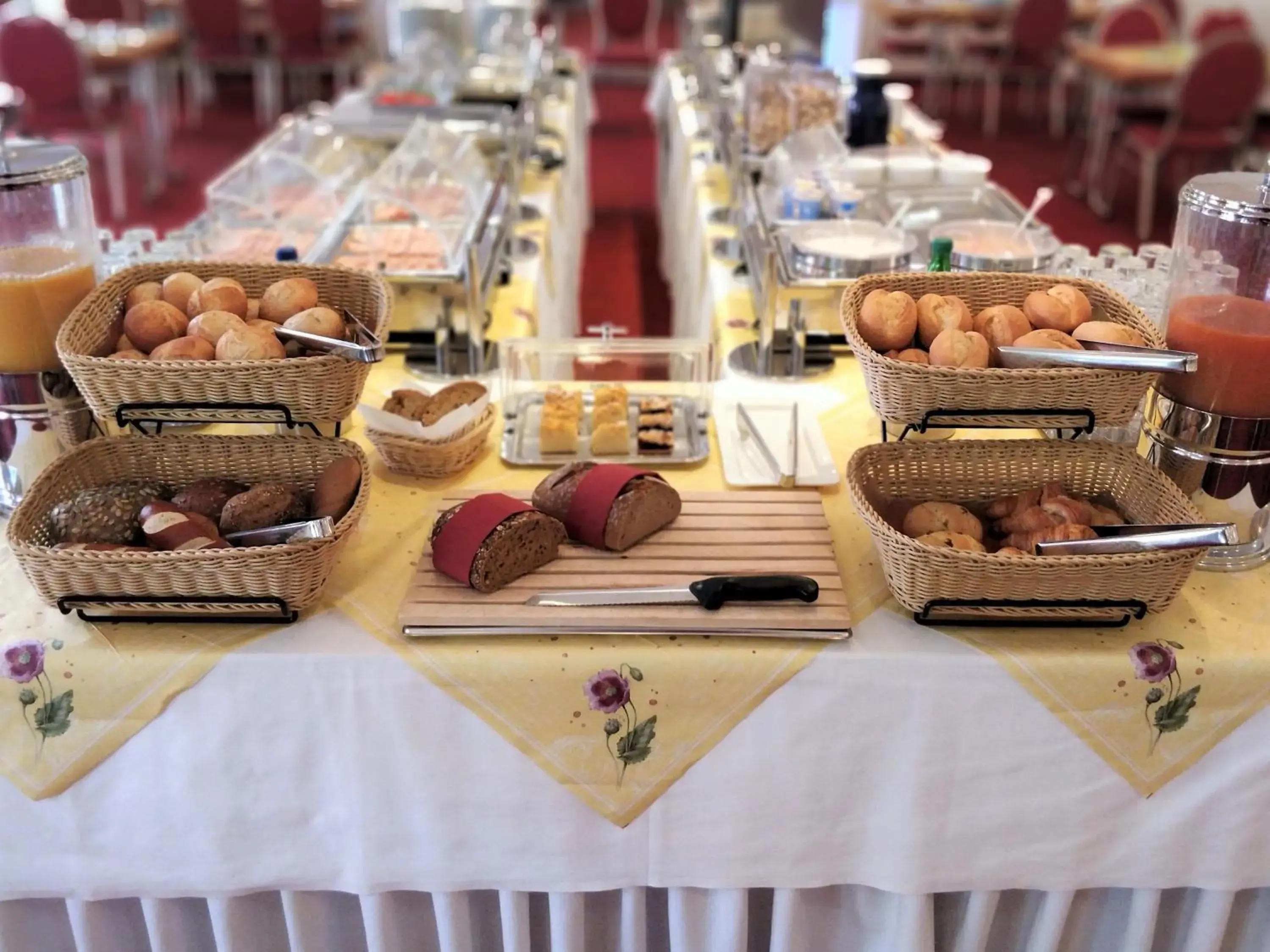 Buffet breakfast, Food in Hotel Scholz