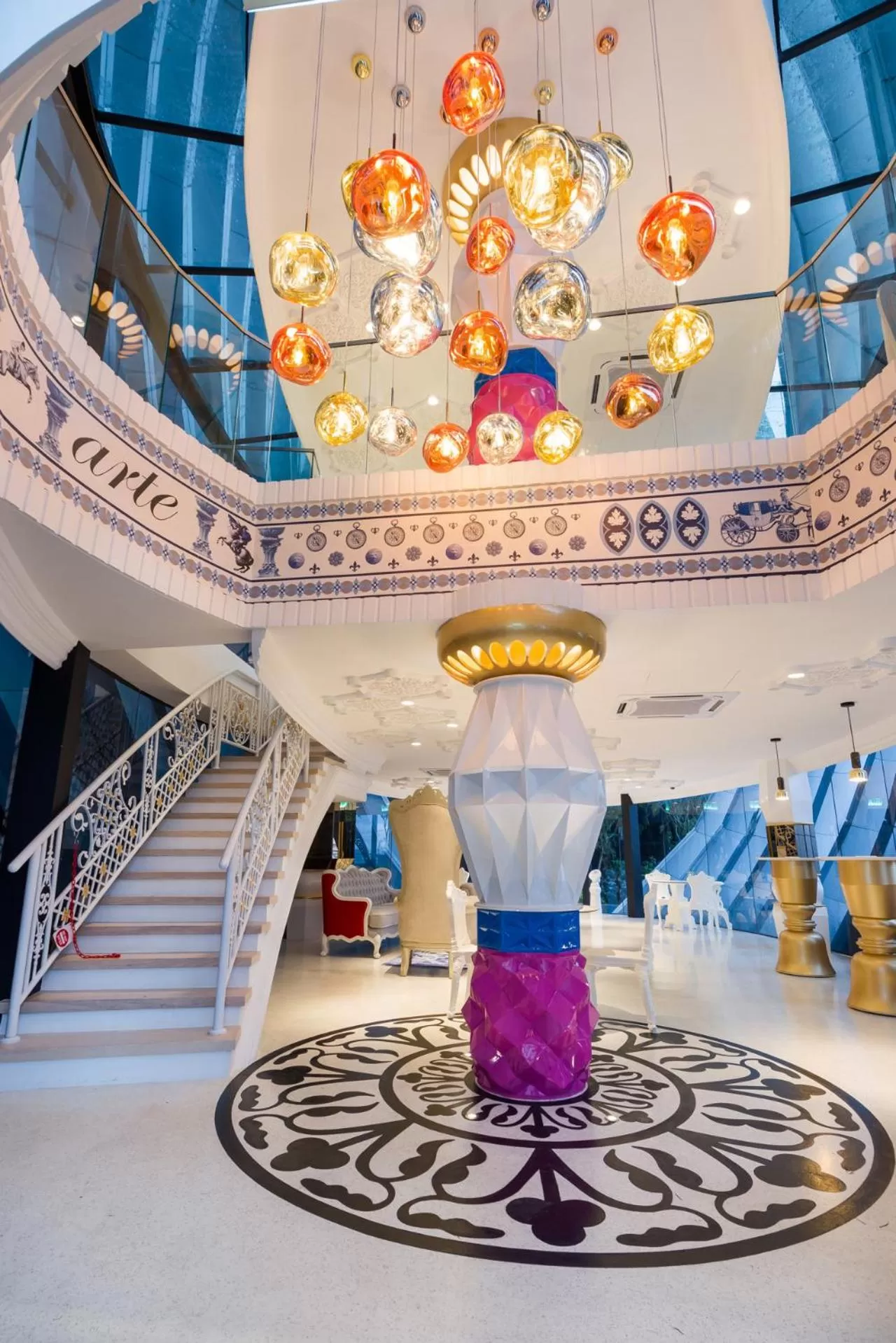 Seating area in Arte Mont Kiara Hotel Suite