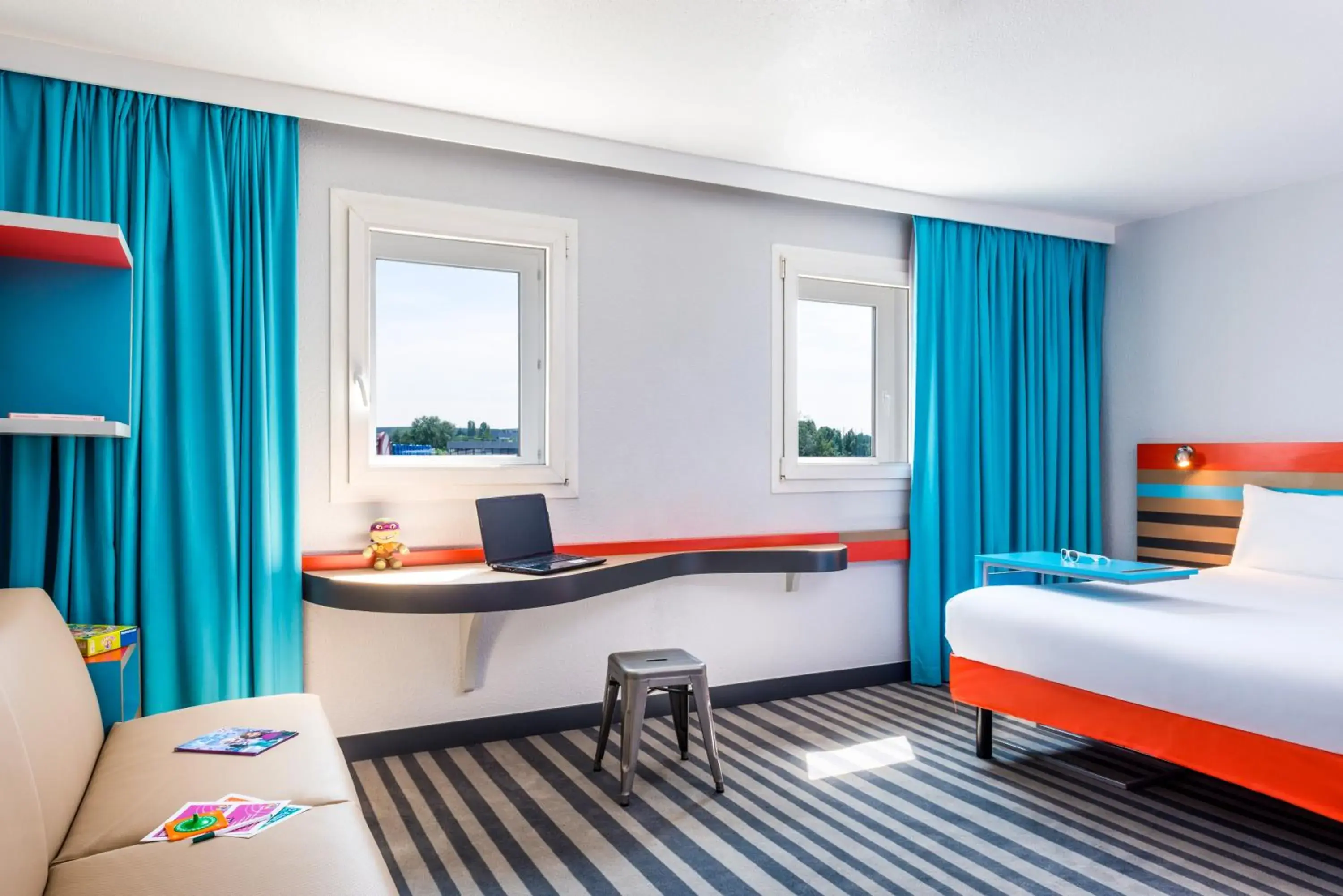 Bed, Room Photo in ibis Styles Antony Paris Sud