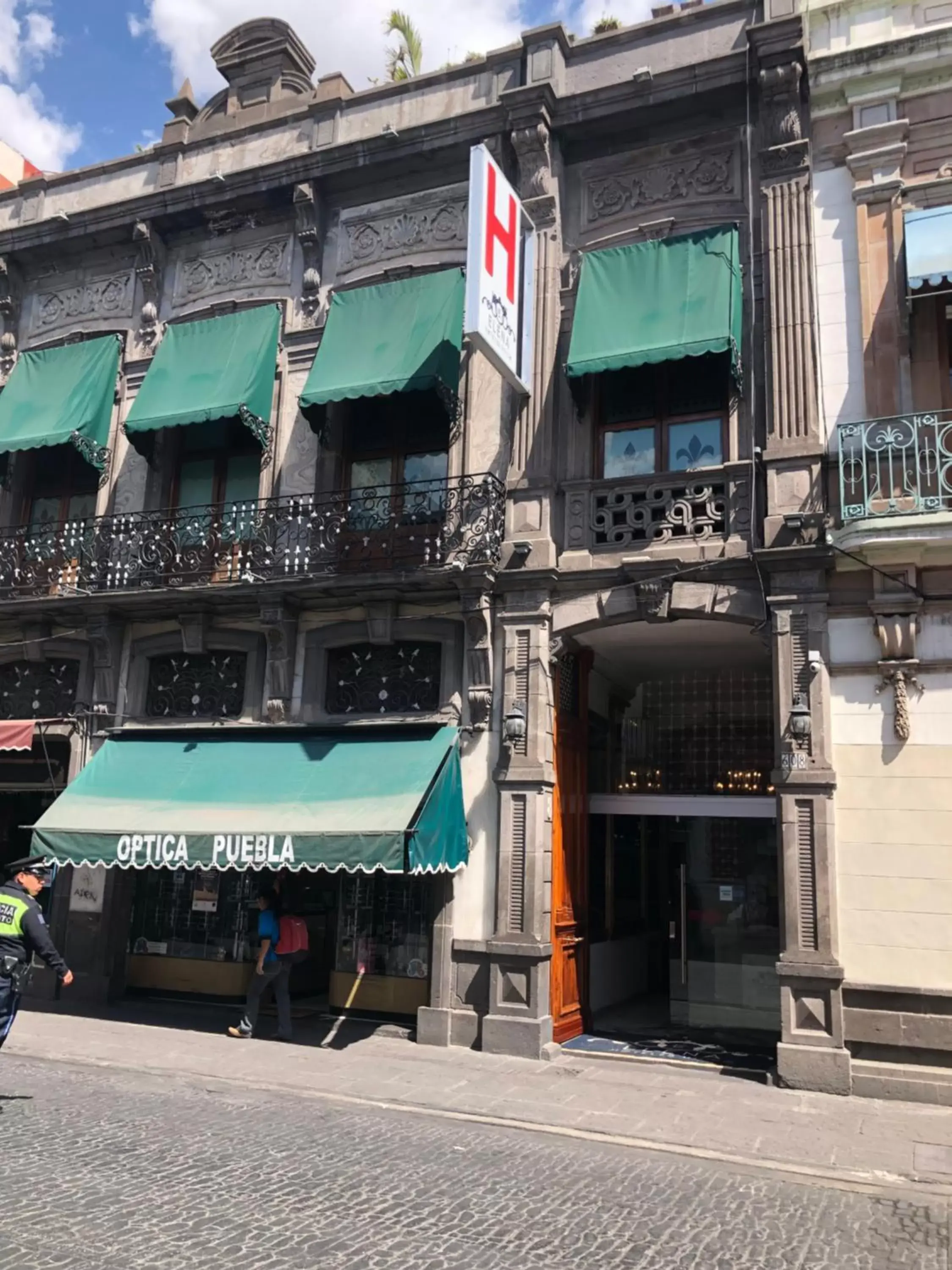 Facade/entrance, Property Building in Hotel Elena