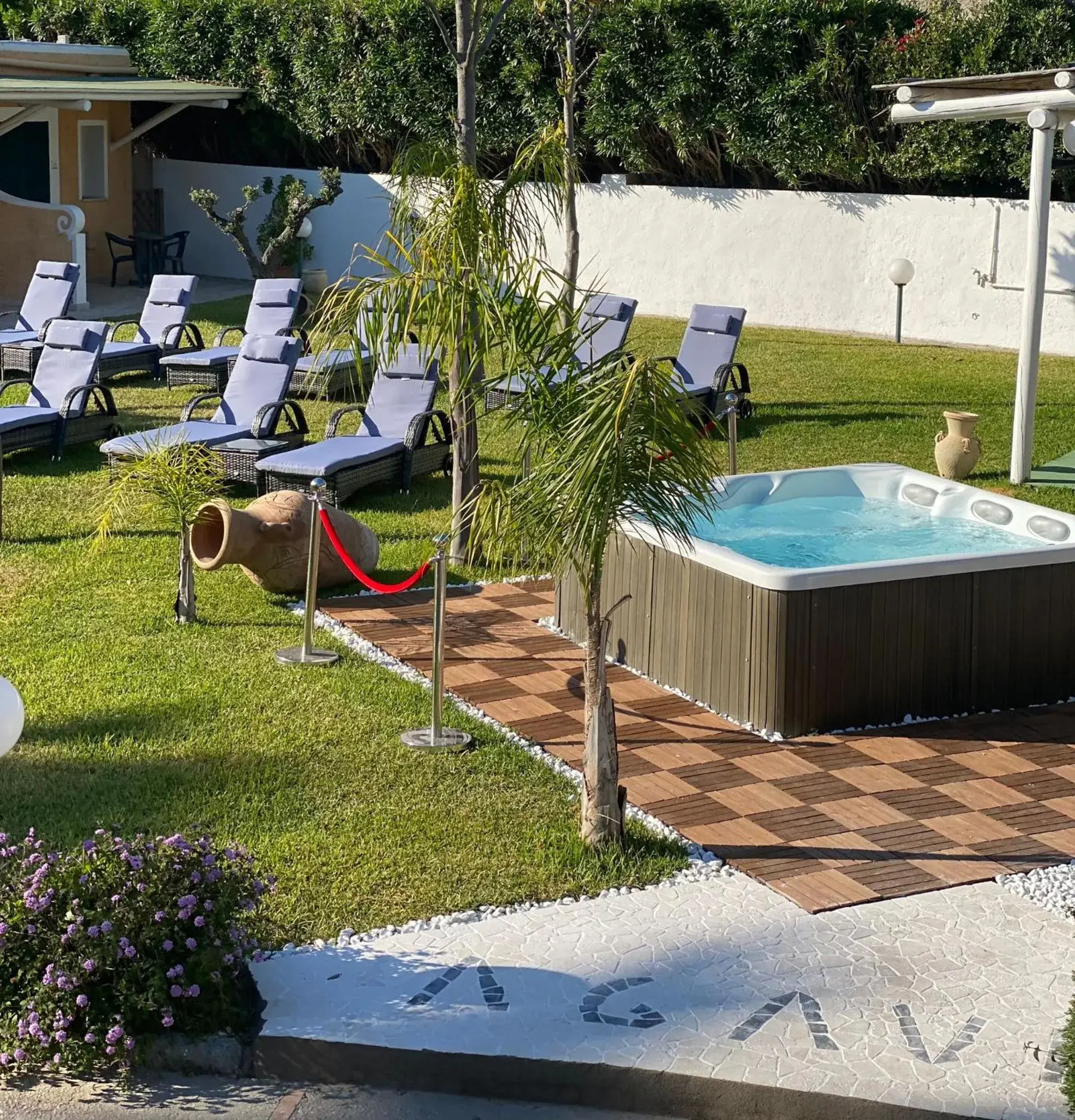 Swimming pool in Hotel Parco Delle Agavi