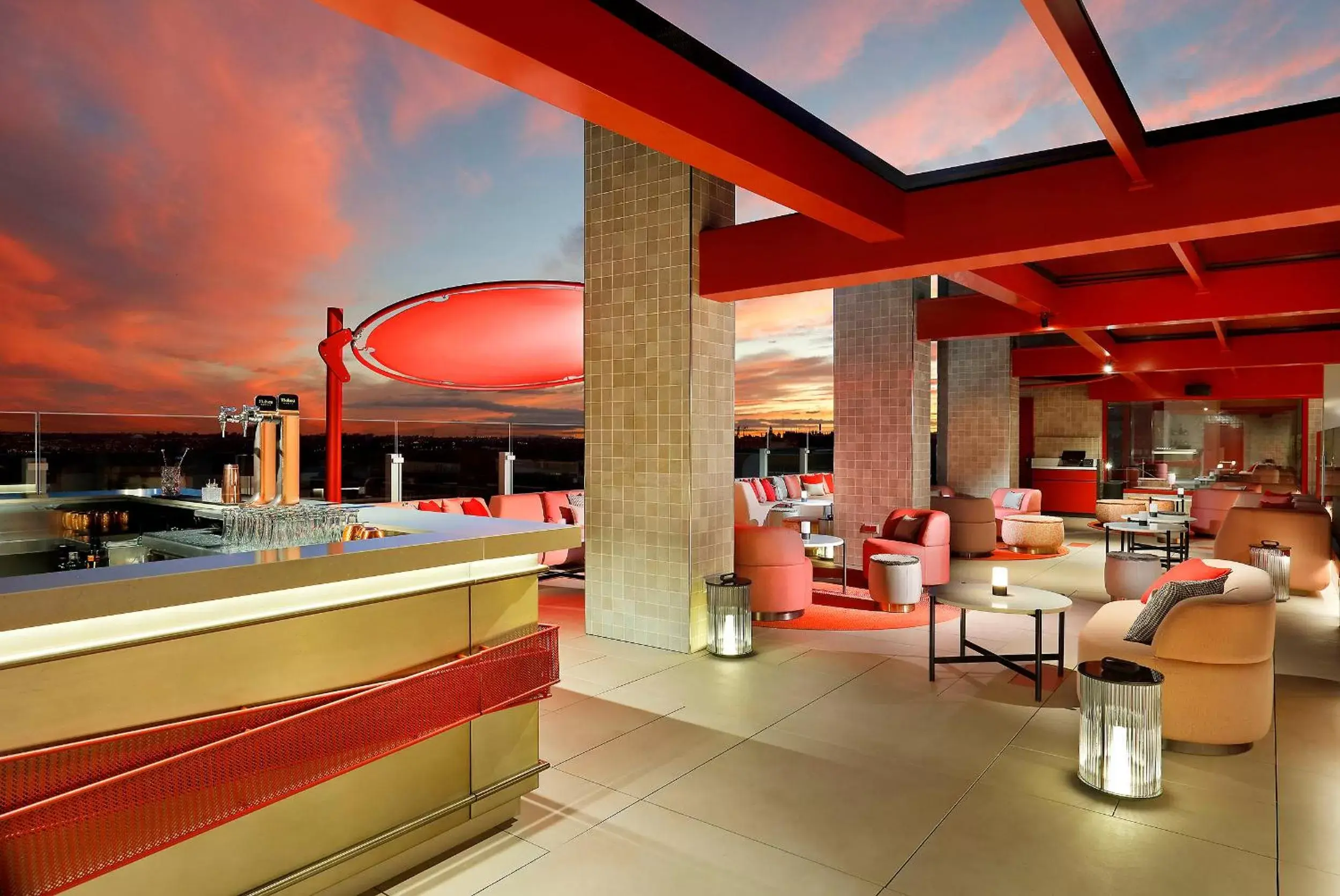 Balcony/Terrace, Restaurant/Places to Eat in Hard Rock Hotel Madrid