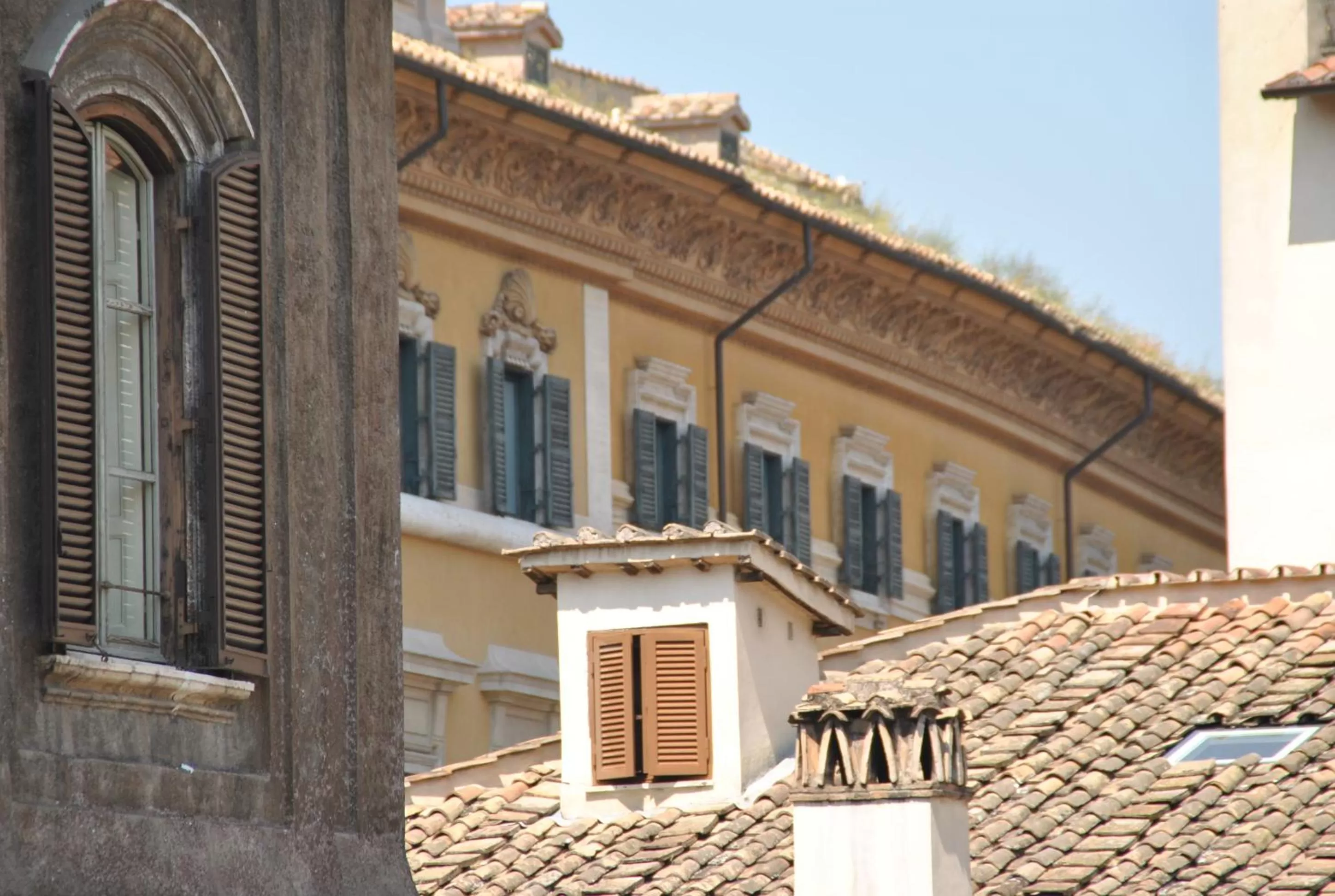 Bird's eye view in Hotel Mimosa Pantheon