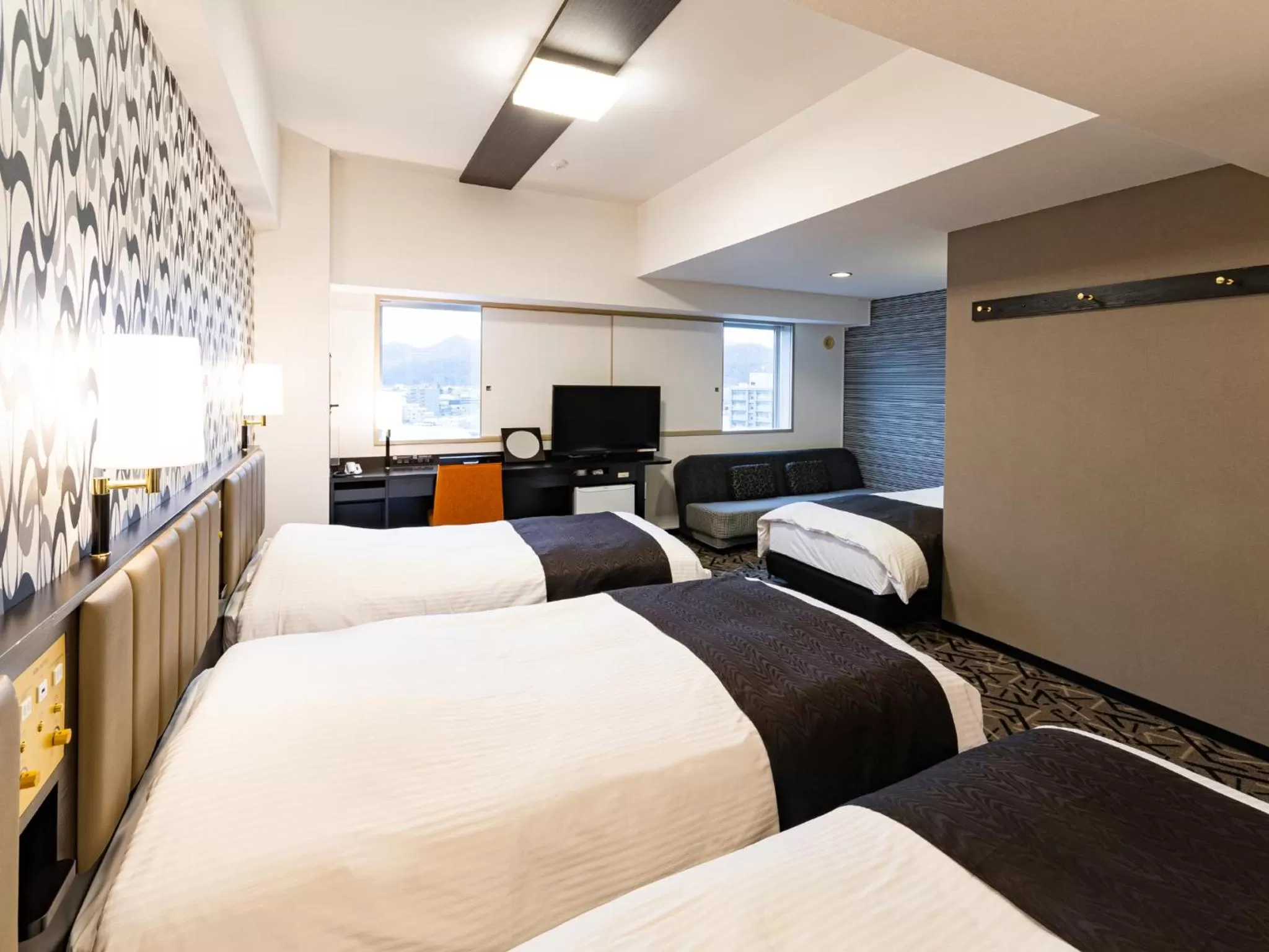 Bedroom, Bed in APA Hotel & Resort Sapporo