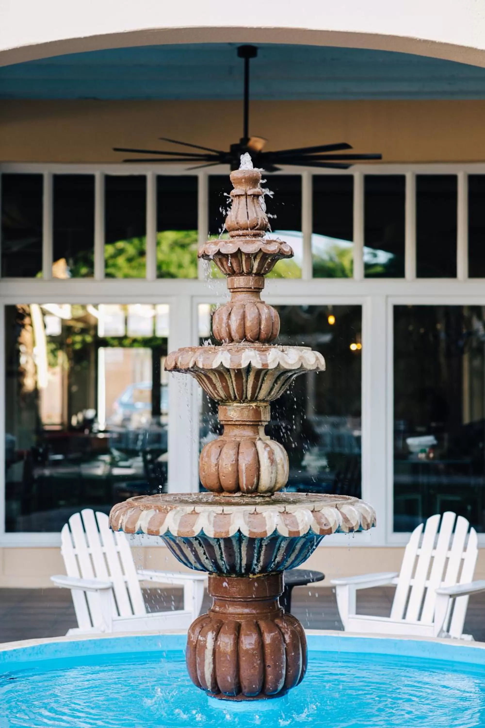 Patio in Crowne Plaza Phoenix - Chandler Golf Resort by IHG