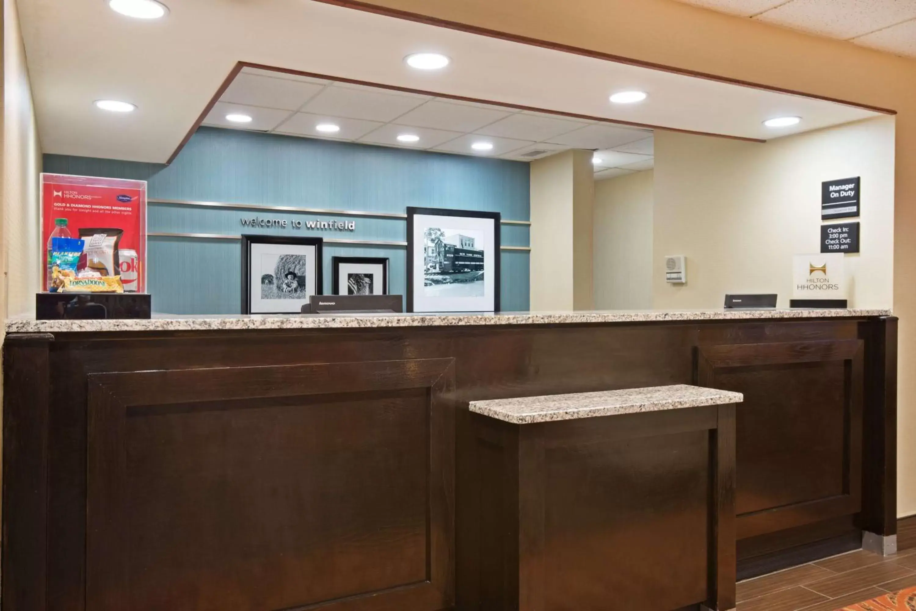 Lobby or reception, Lobby/Reception in Hampton Inn Winfield Teays Valley