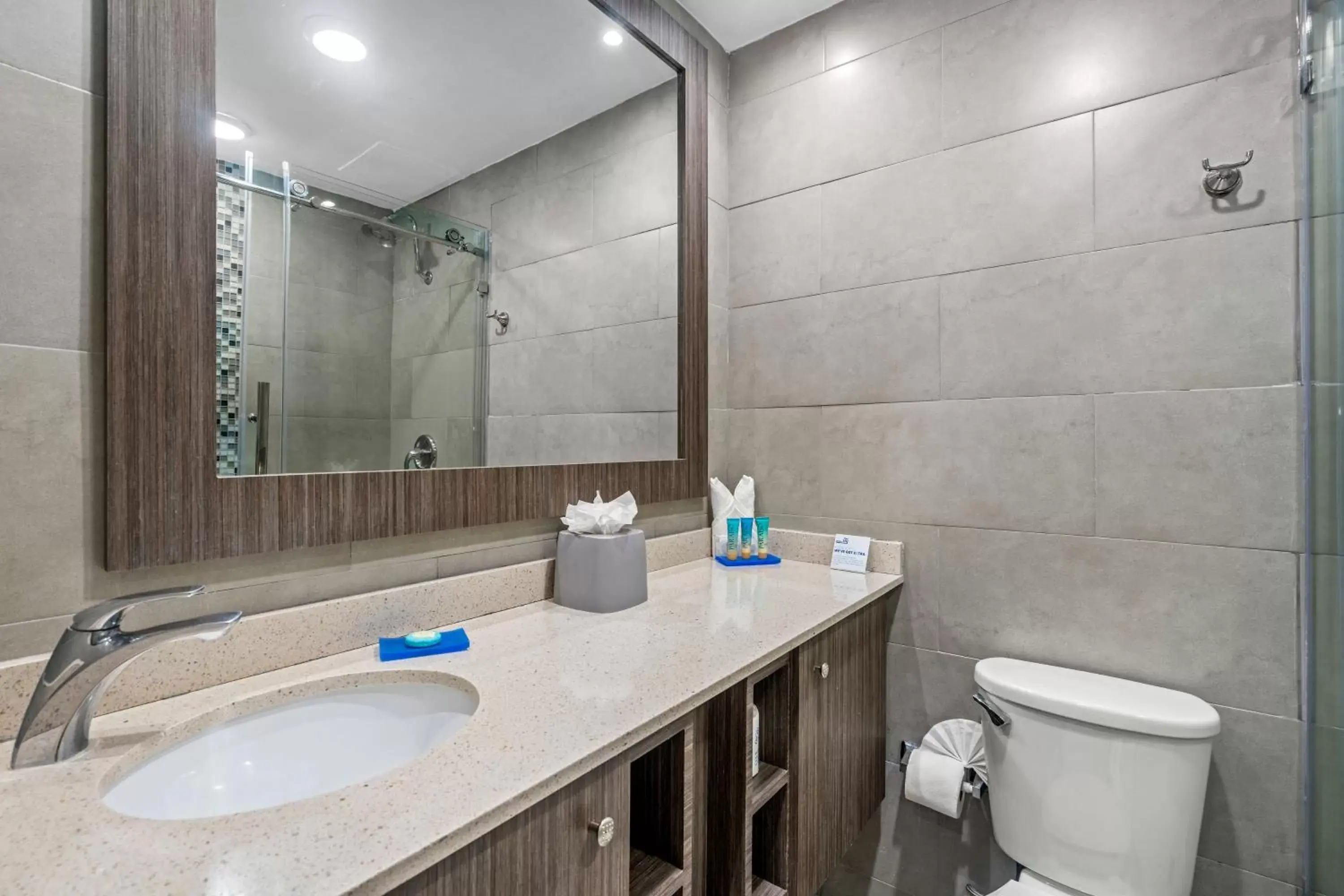 Bathroom in Holiday Inn Express San Juan Condado, an IHG Hotel