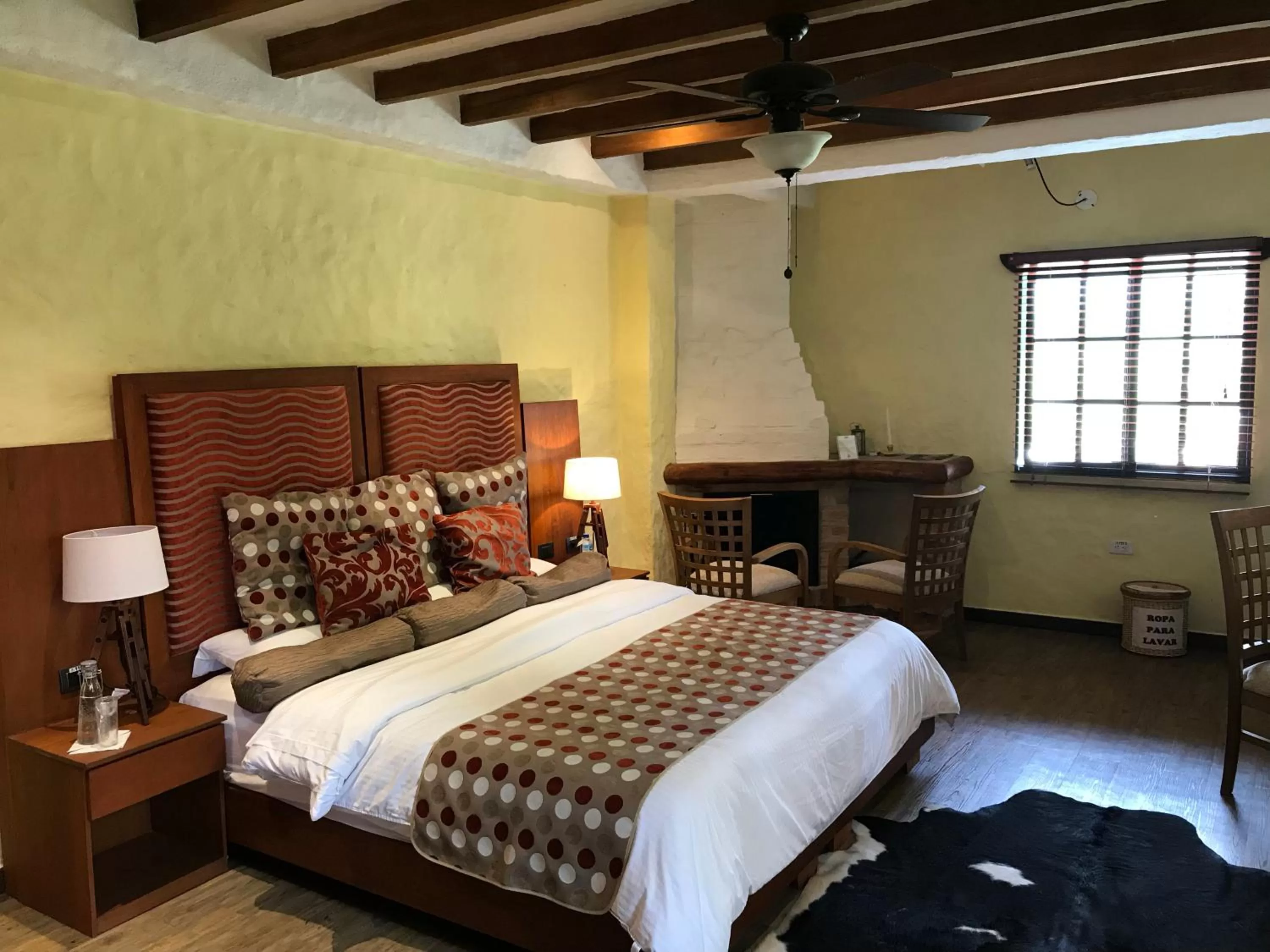 Bed in Monasterio San Agustín, Colombia