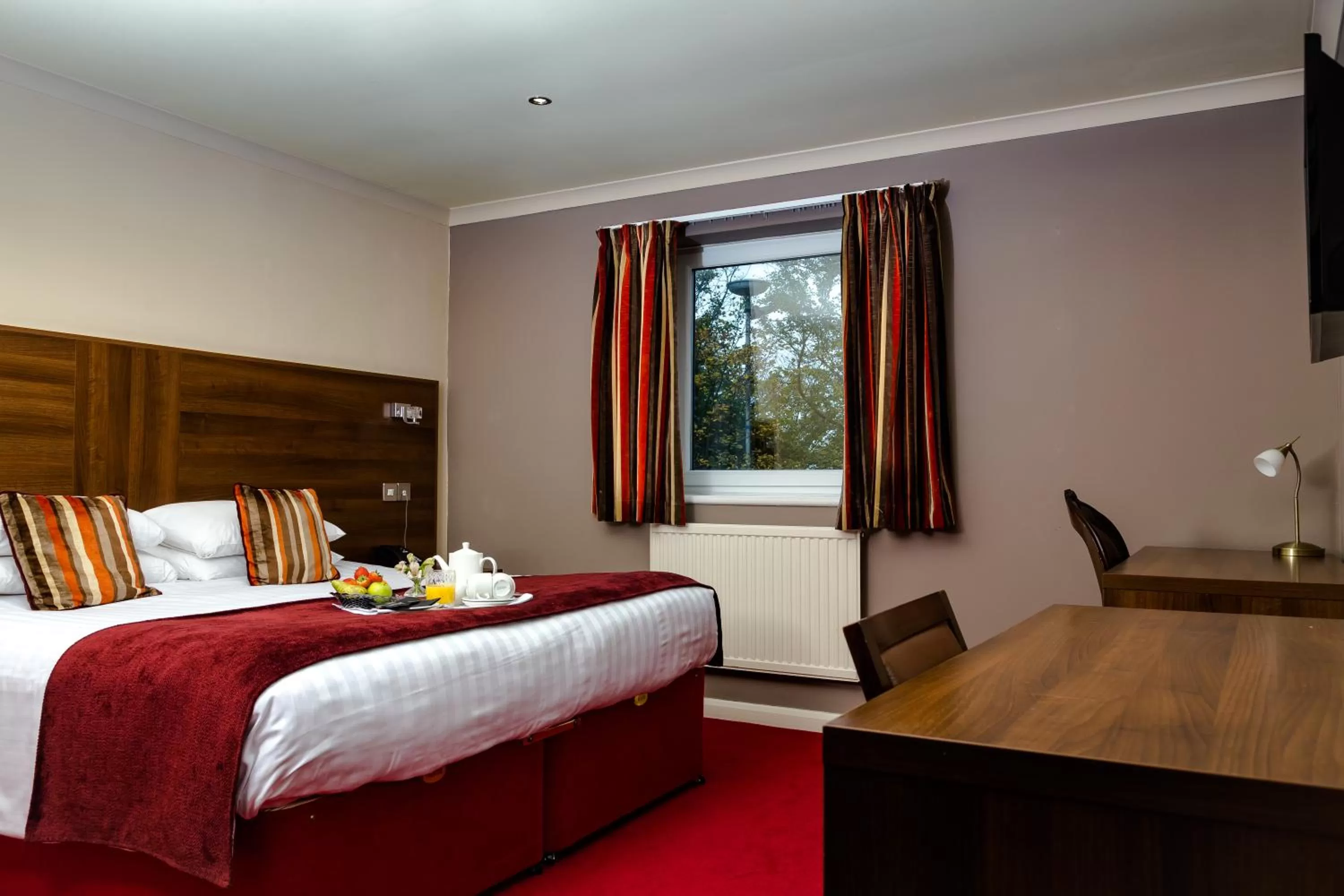 Bed in The Gibside Hotel