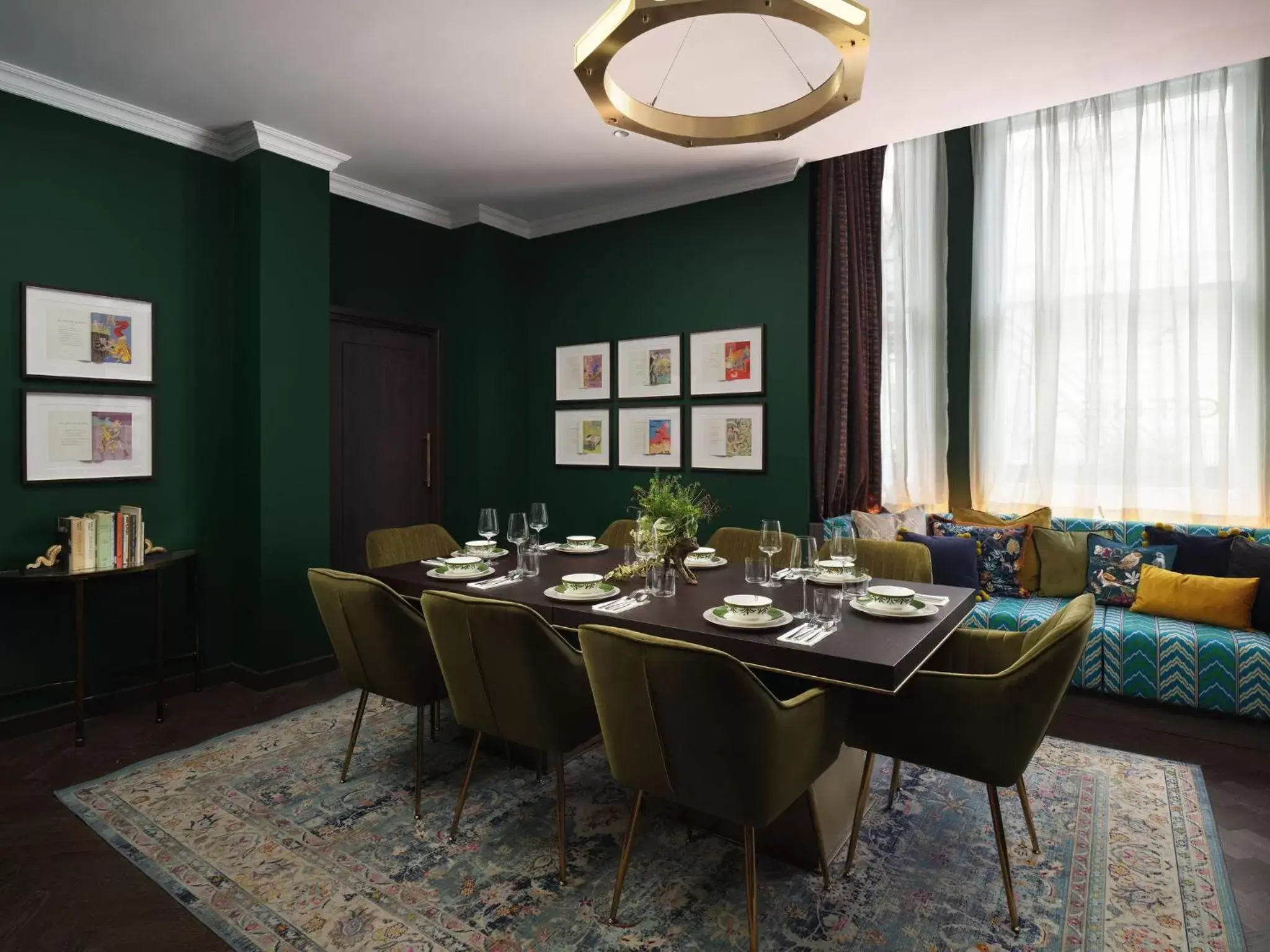 Meeting/conference room, Restaurant/Places to Eat in The Other House Residents Club- South Kensington