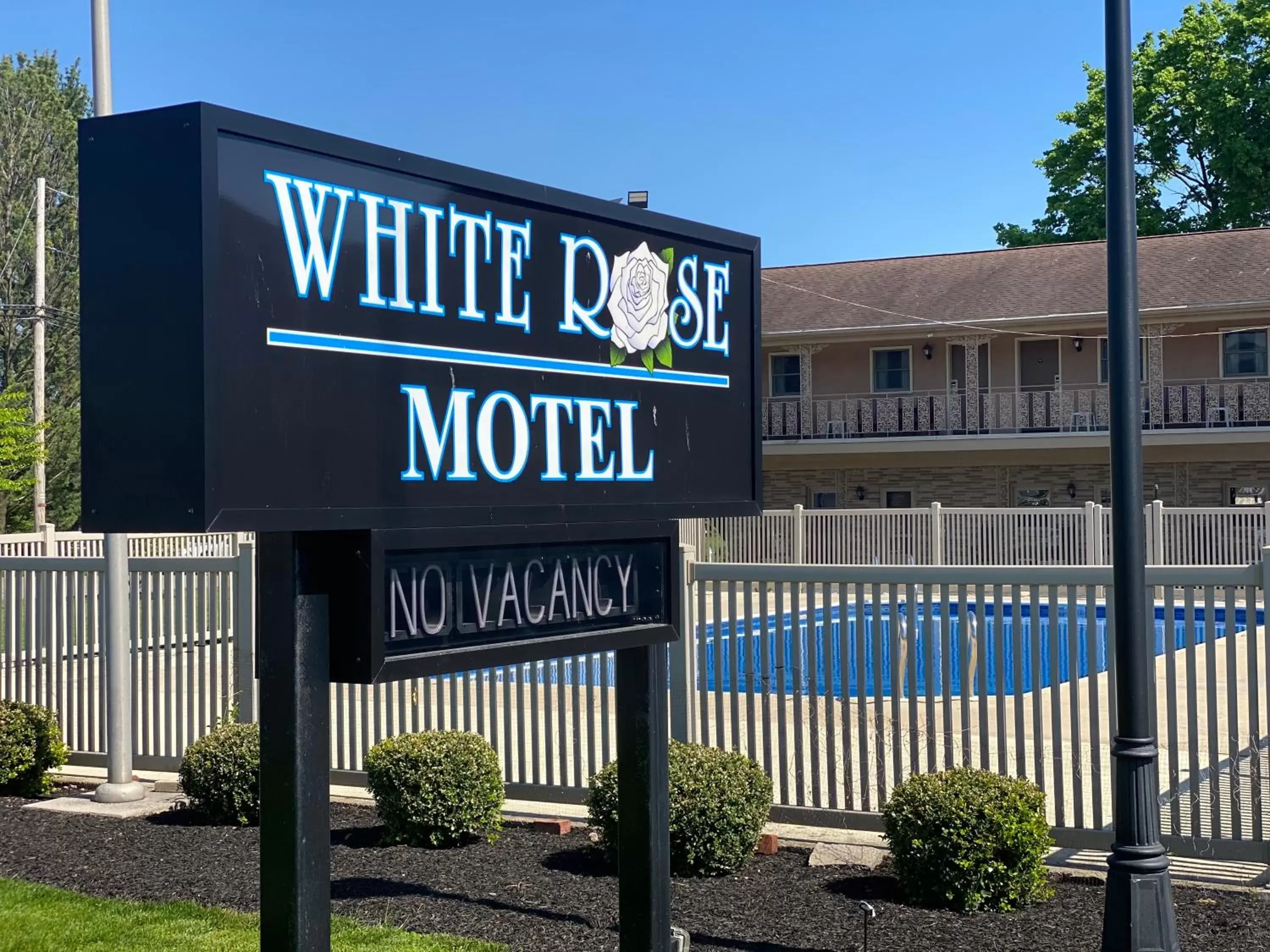Property logo or sign, Property Building in White Rose Motel - Hershey