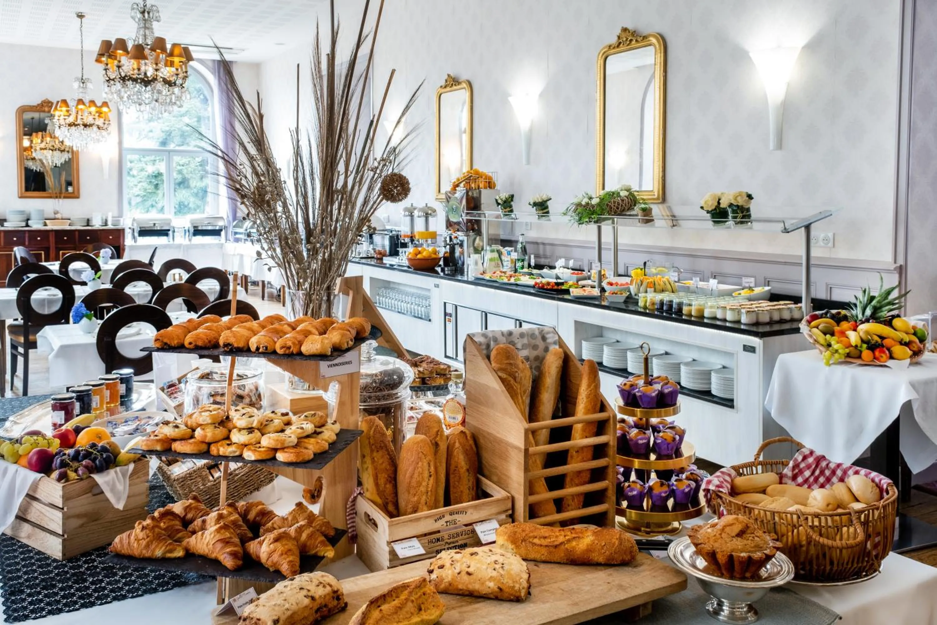 Breakfast in Grand Hotel Gallia & Londres