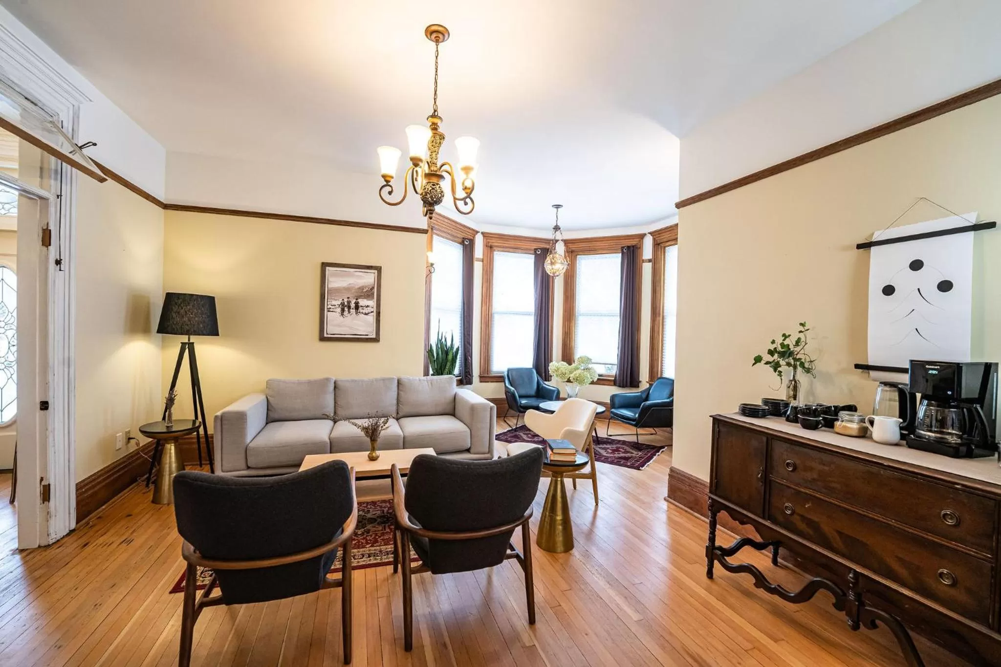 Living room in The Copeland