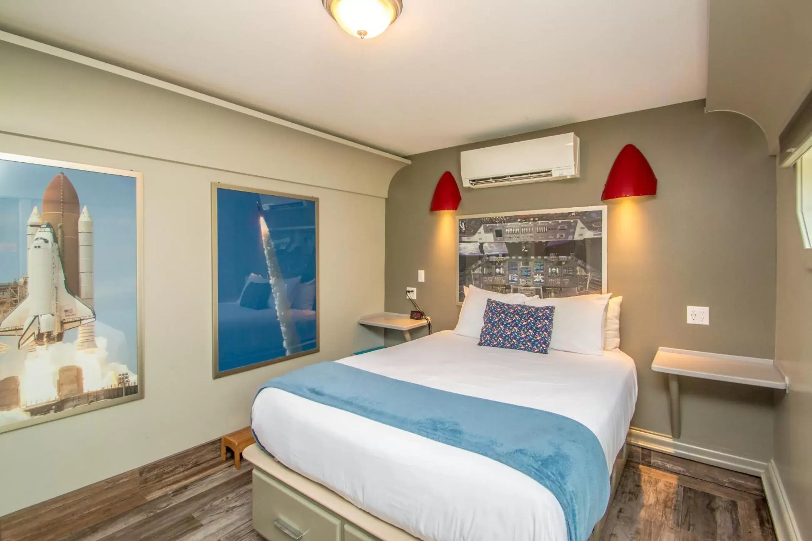 Bed in Adventure Suites