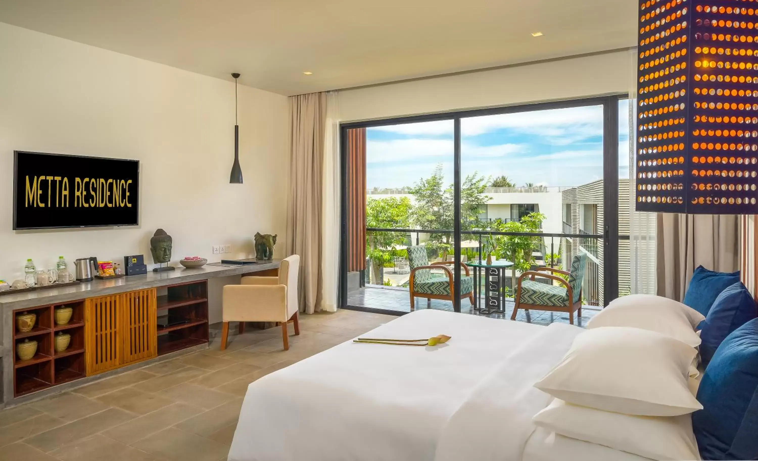 Bedroom in Metta Residence & Spa