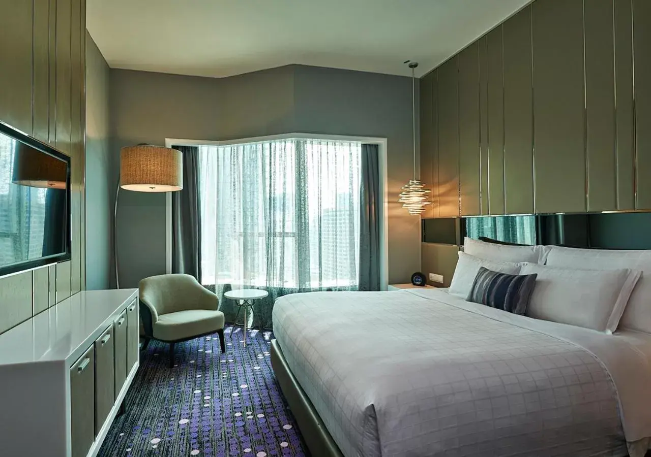 Bedroom, Bed in Pullman Kuala Lumpur City Centre Hotel & Residences
