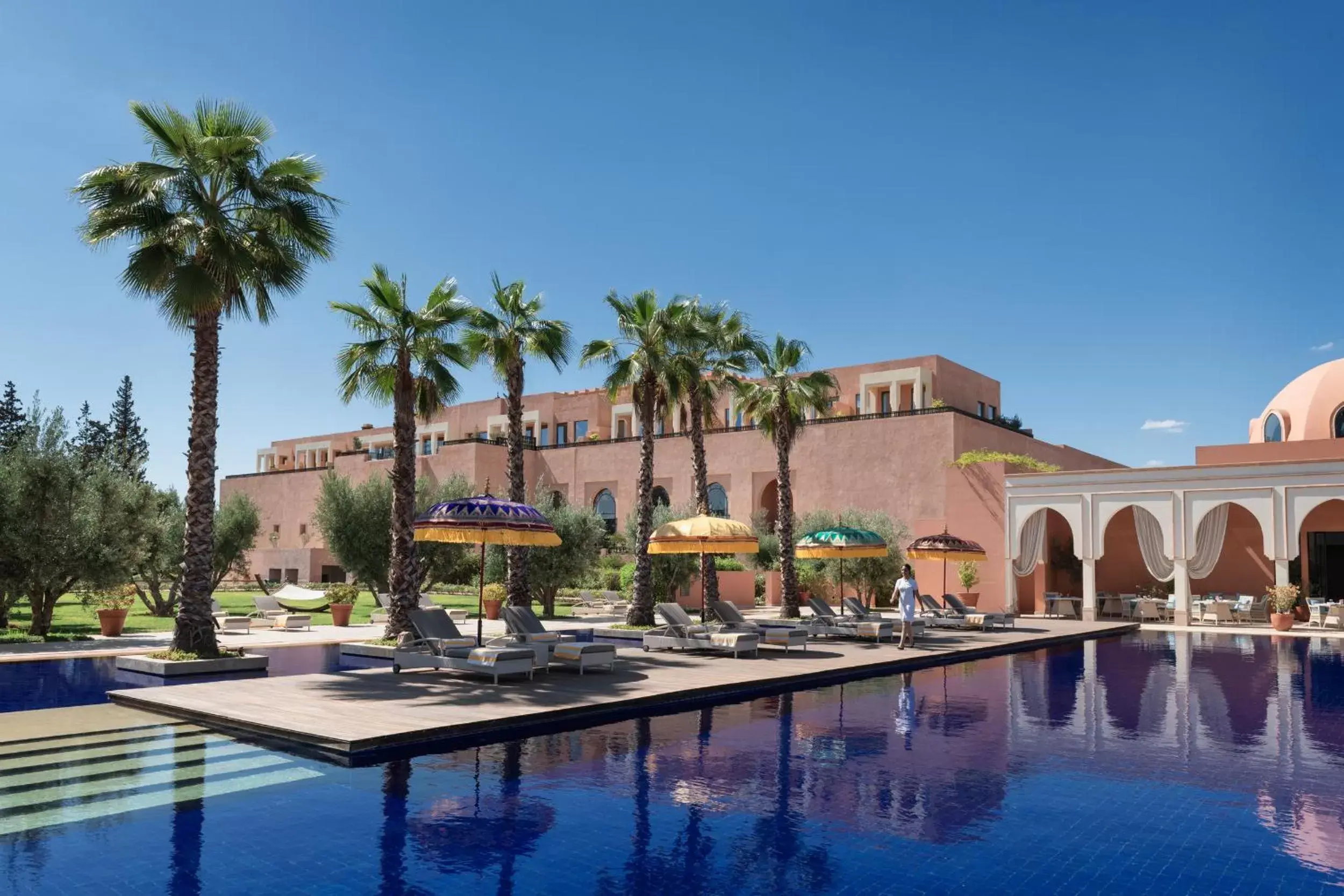 Swimming Pool in The Oberoi Marrakech